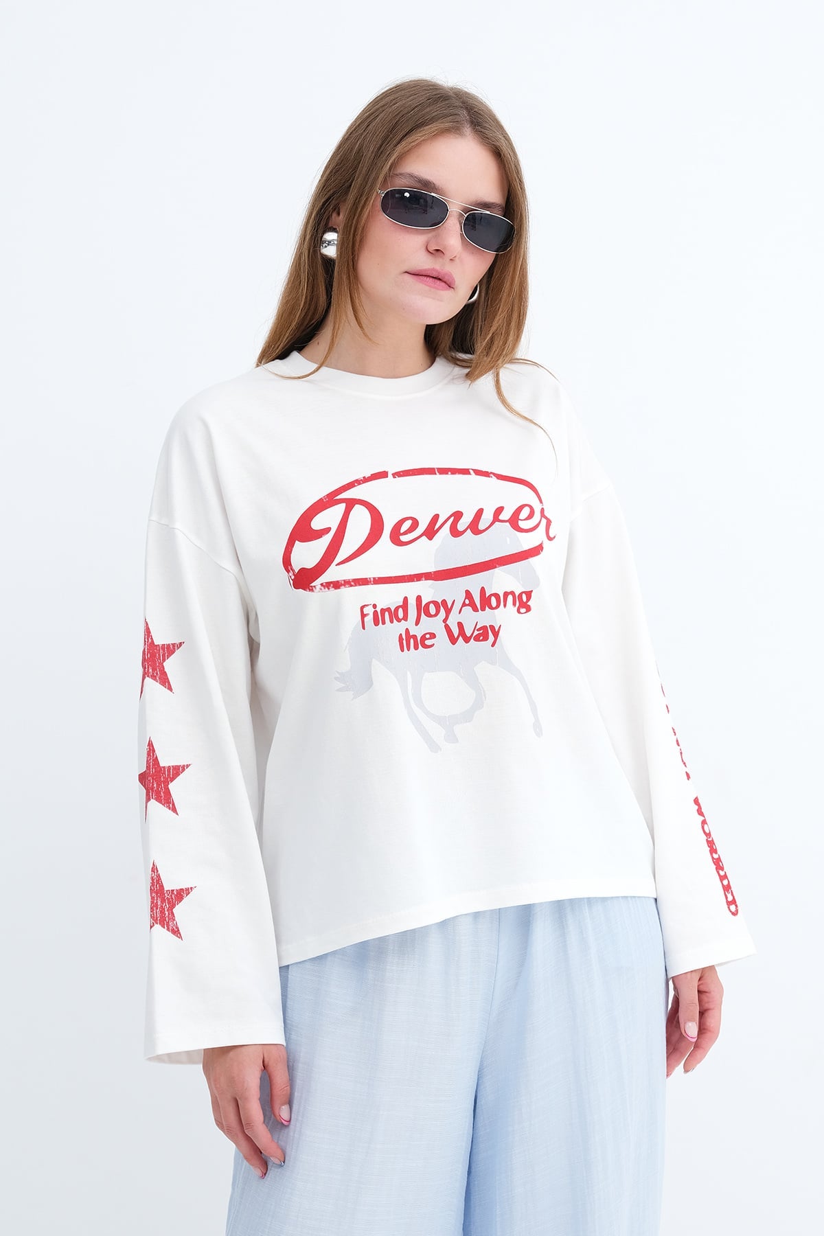 Printed Long Sleeve T-shirt