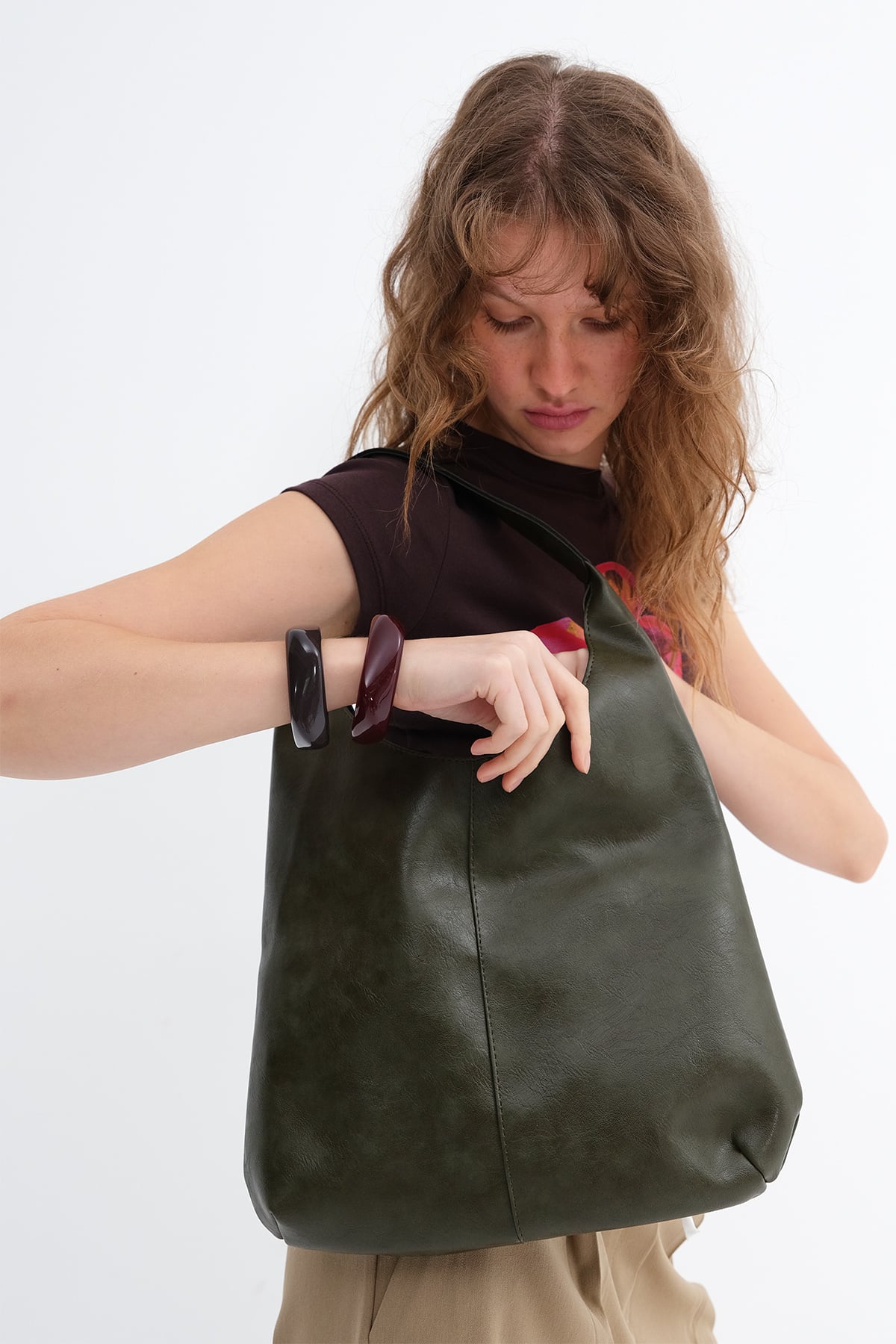 Khaki_Snap-Button-Hand-and-Shoulder-Bag-addax