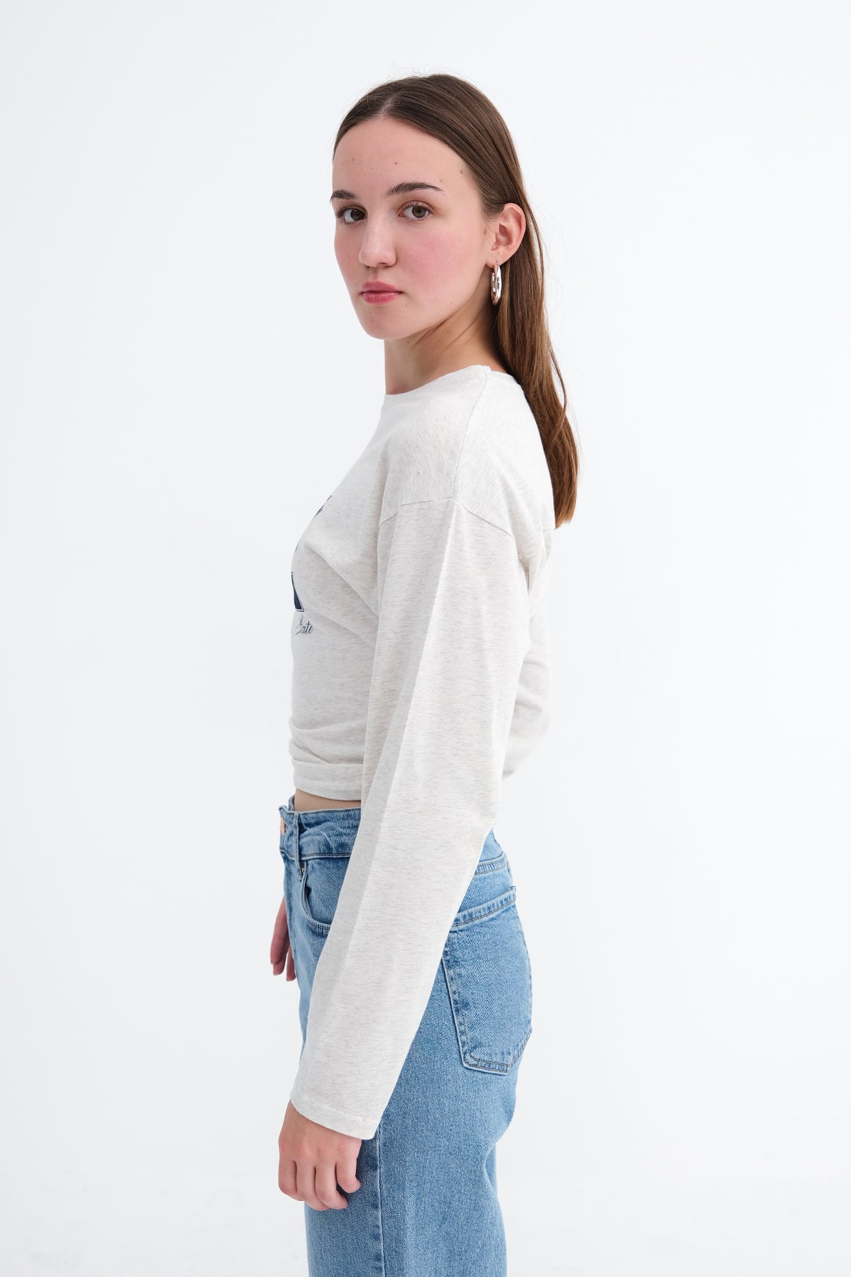 Snow-Melange_Printed-Long-Sleeve-T-Shirt-addax