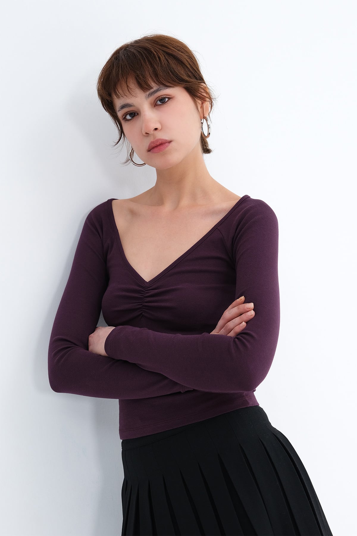 Gardenia_V-Neck-Blouse-addax