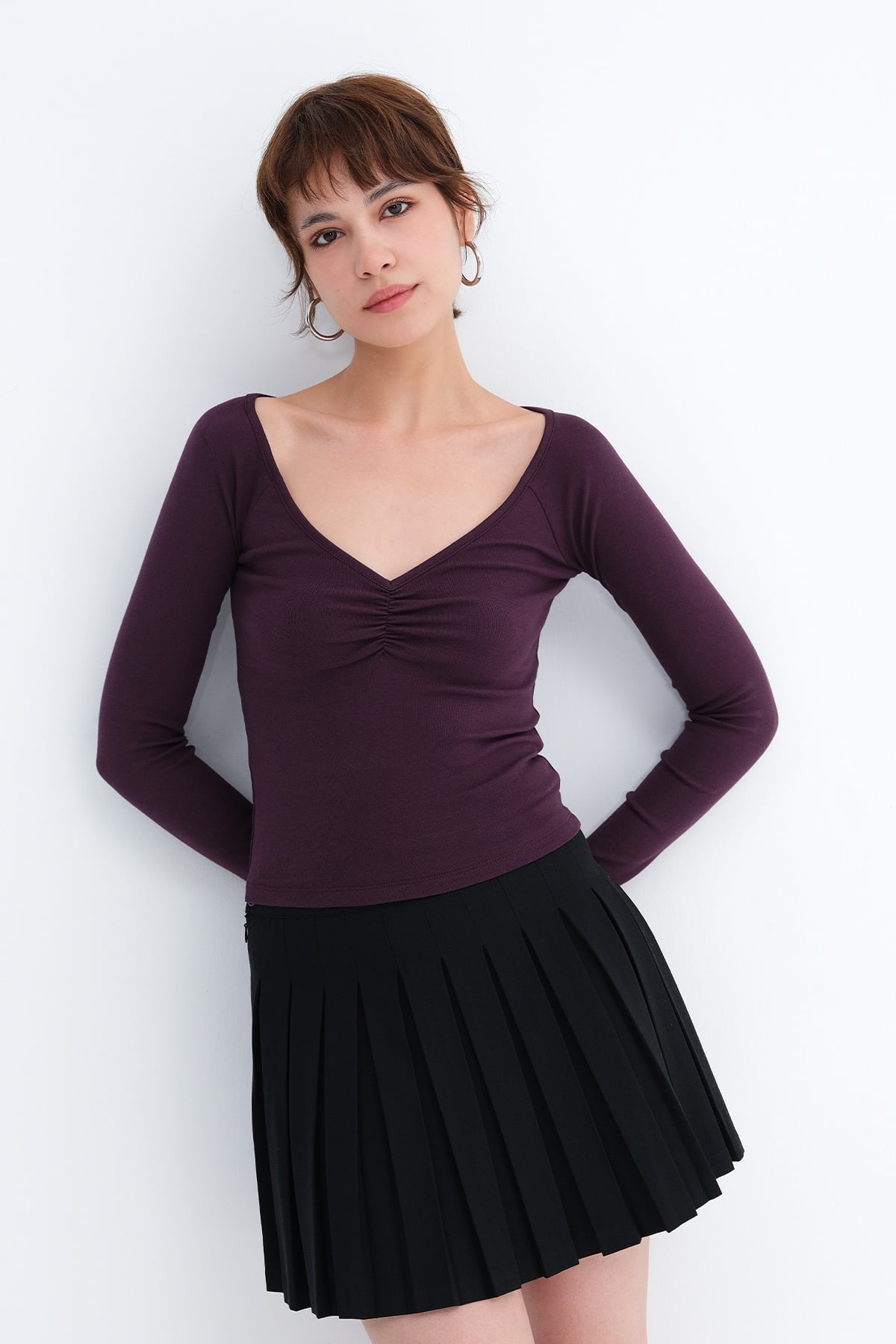 Gardenia_V-Neck-Blouse-addax