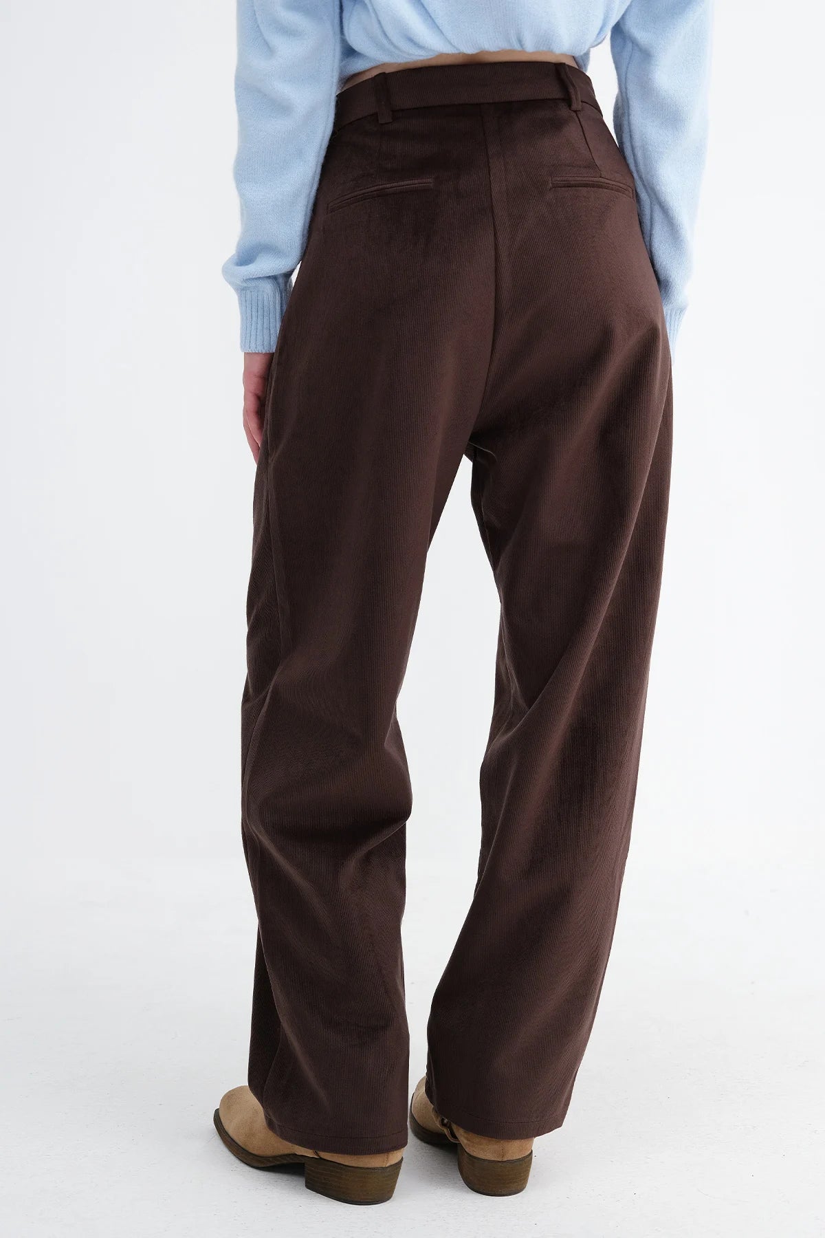 Front Pleated Trousers