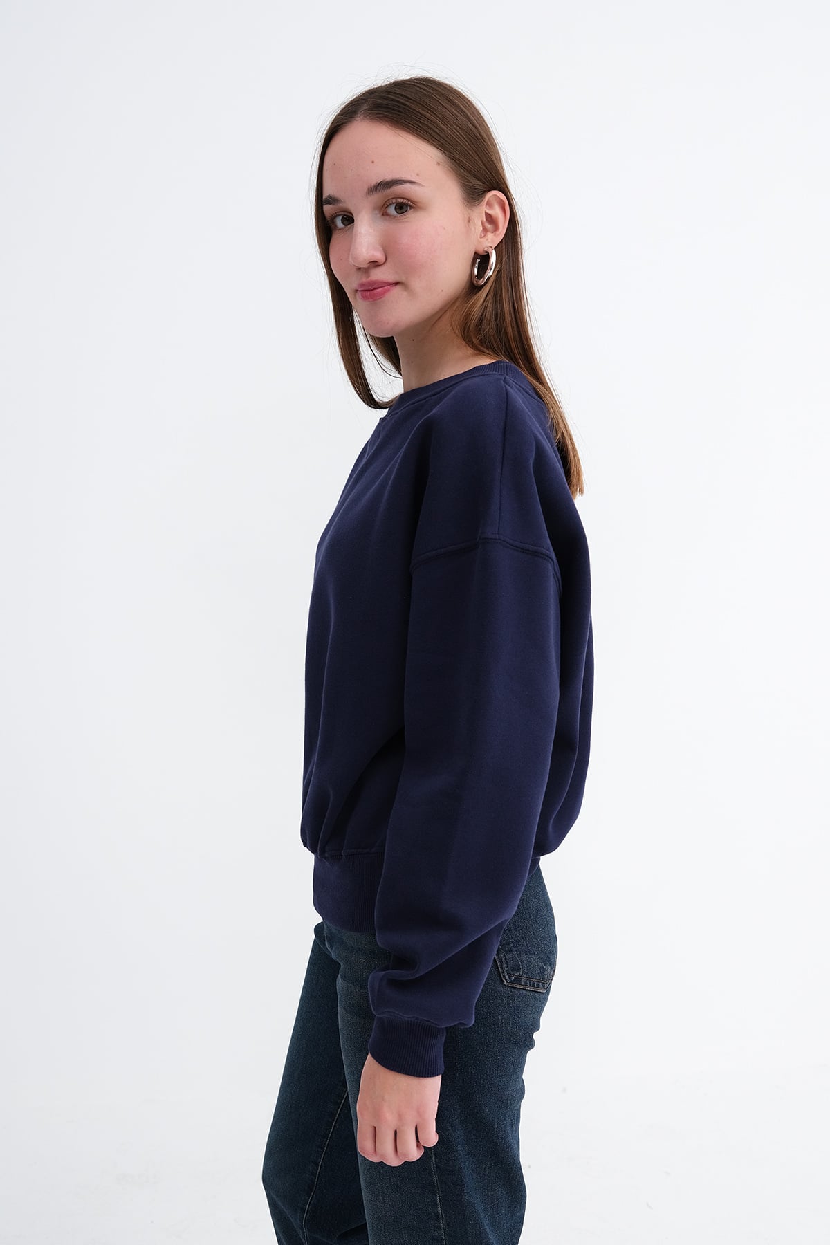 Dark-Night-Blue_Boat-Neck-Brushed-Sweatshirt-addax