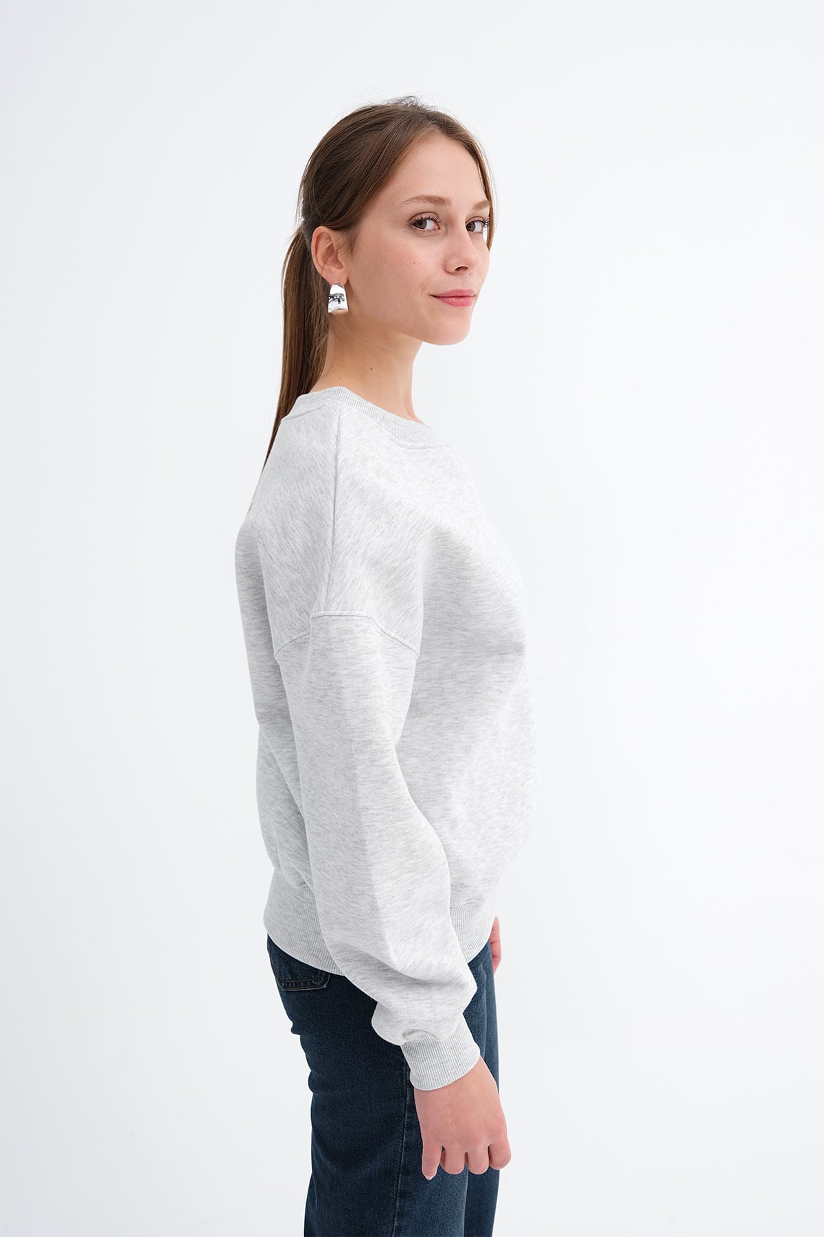 Snow-Melange_Boat-Neck-Brushed-Sweatshirt-addax