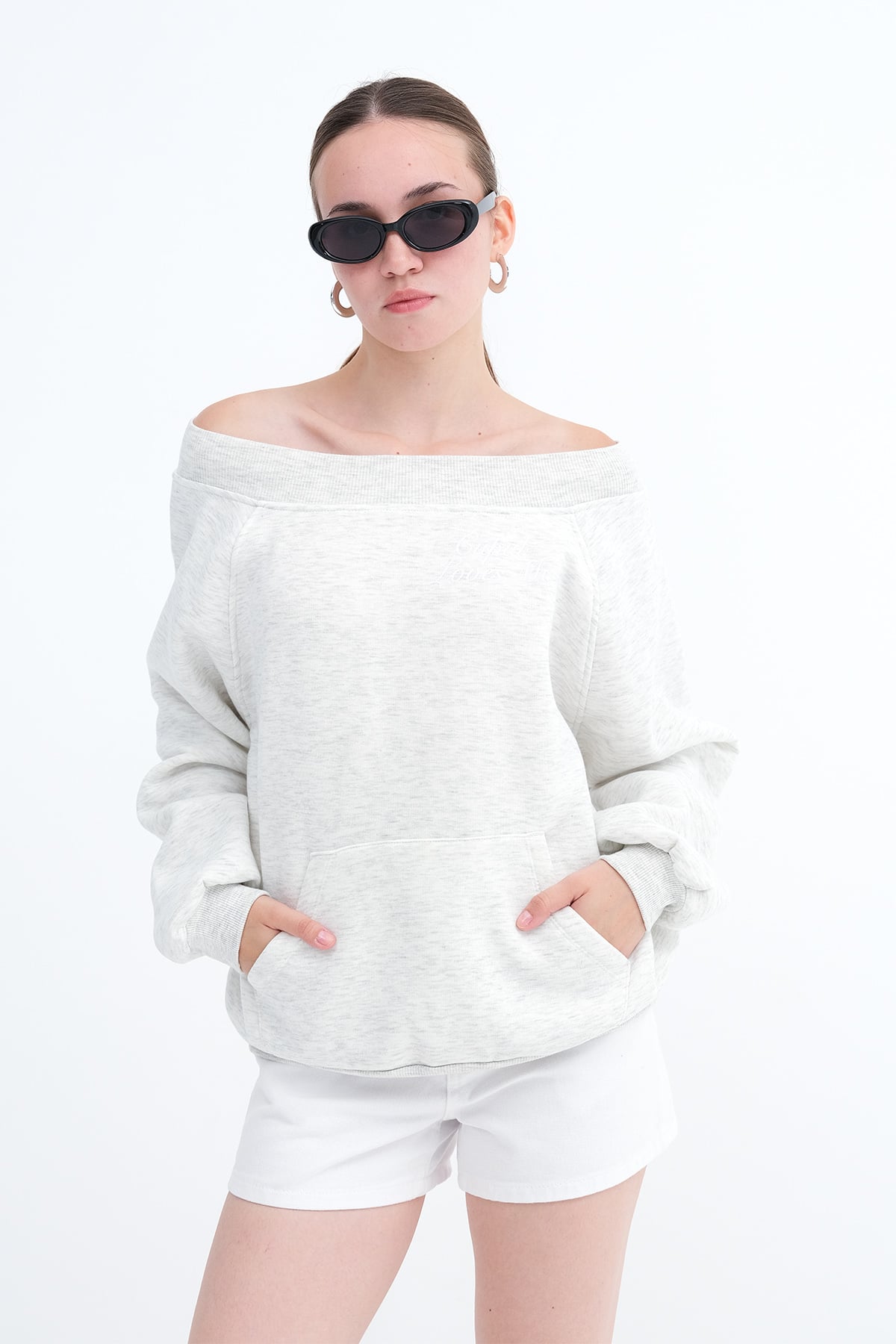 Grey-Melange_Boat-Neck-Brushed-Sweatshirt-addax