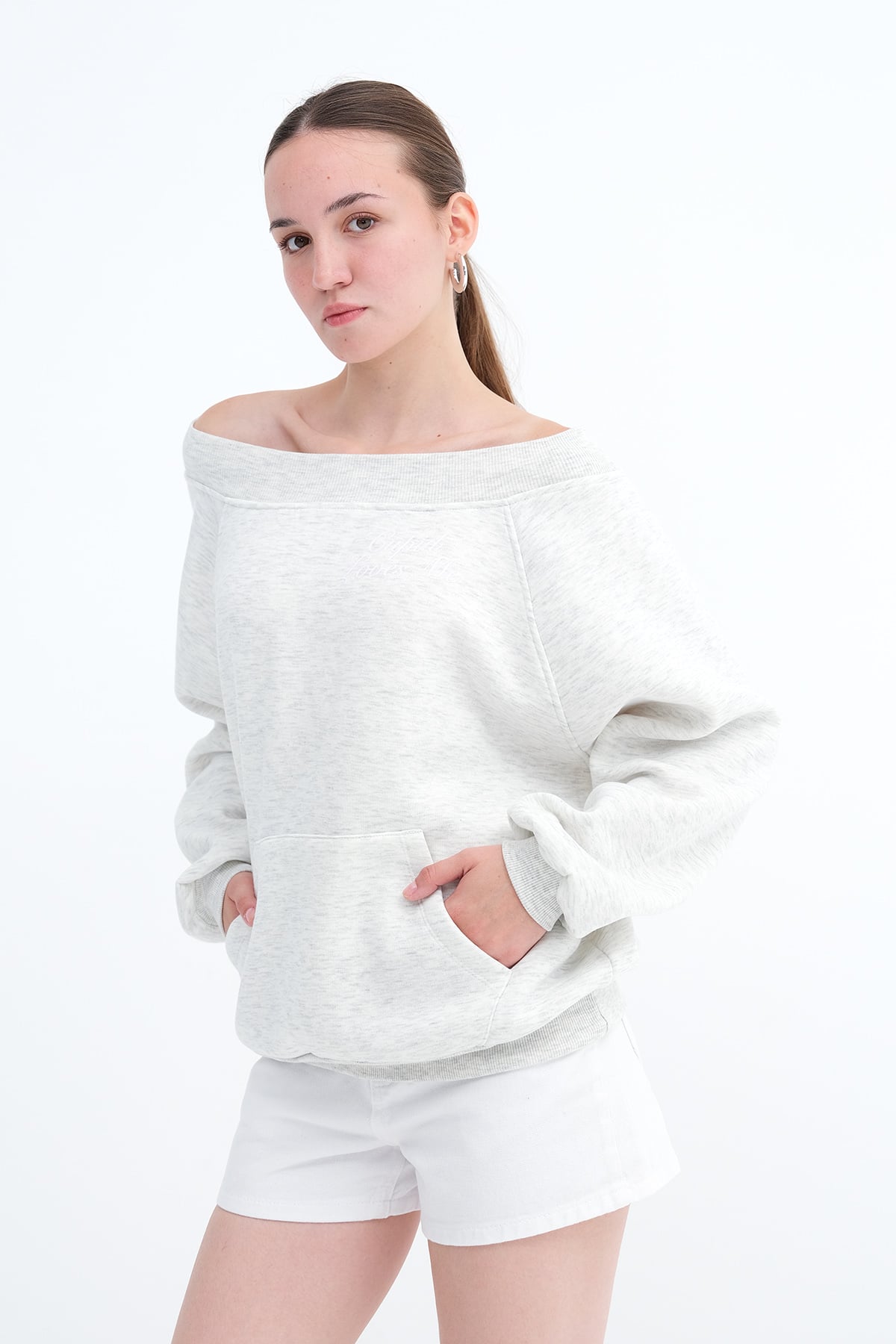 Grey-Melange_Boat-Neck-Brushed-Sweatshirt-addax
