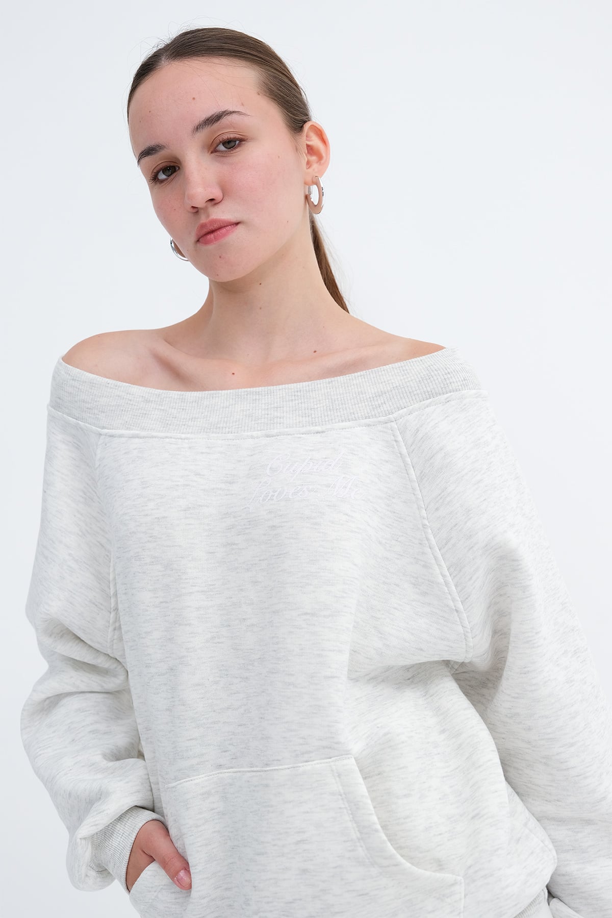 Grey-Melange_Boat-Neck-Brushed-Sweatshirt-addax