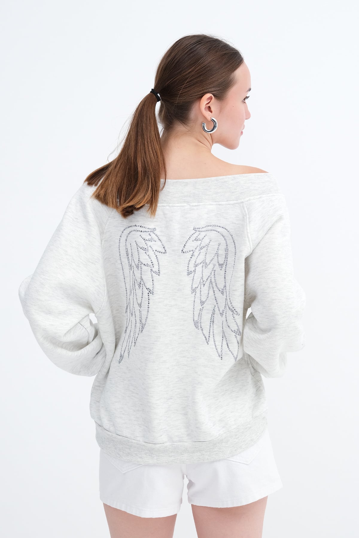 Grey-Melange_Boat-Neck-Brushed-Sweatshirt-addax