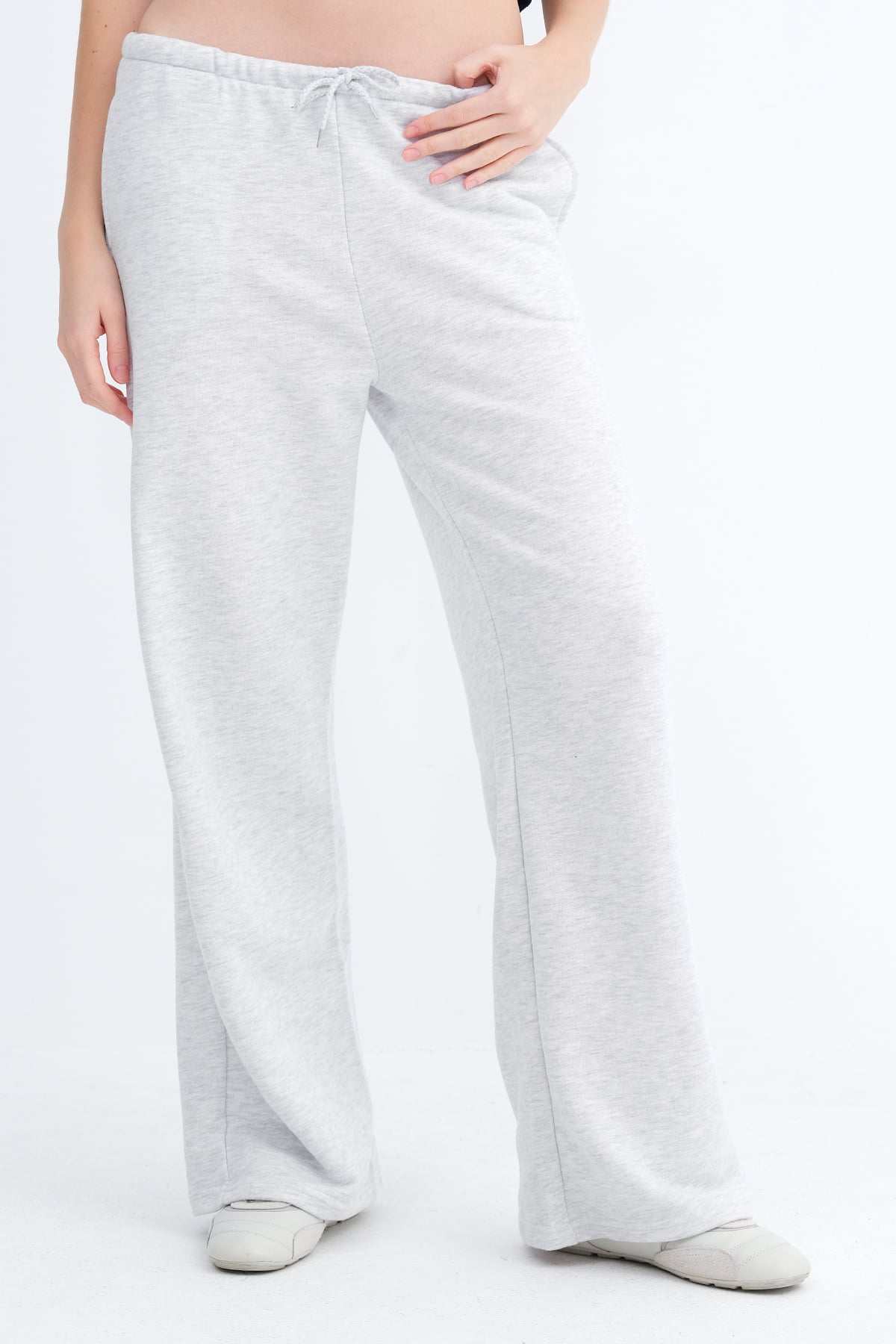Snow-Melange_Elasticated-Waist-Joggers-addax