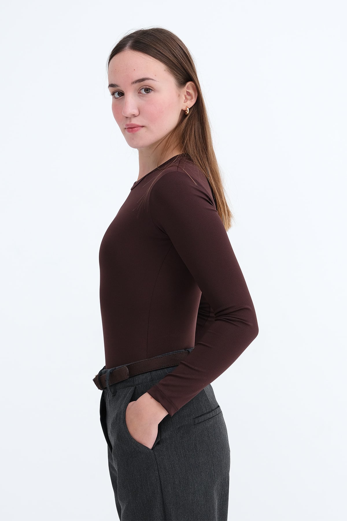 Brown_Crew-Neck-Bodysuit-addax
