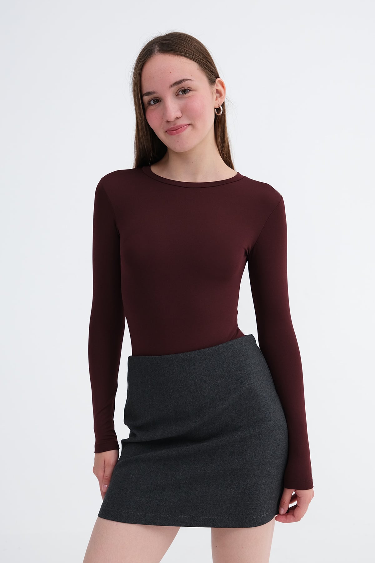 Burgundy_Crew-Neck-Bodysuit-addax