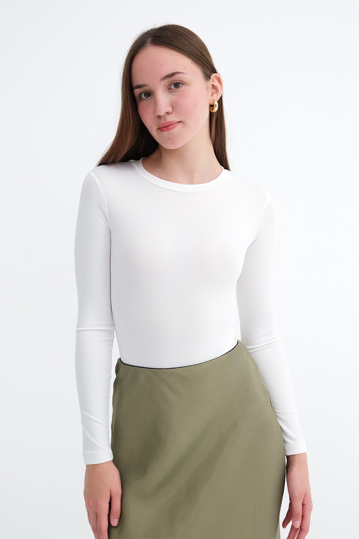 Ecru_Crew-Neck-Bodysuit-addax