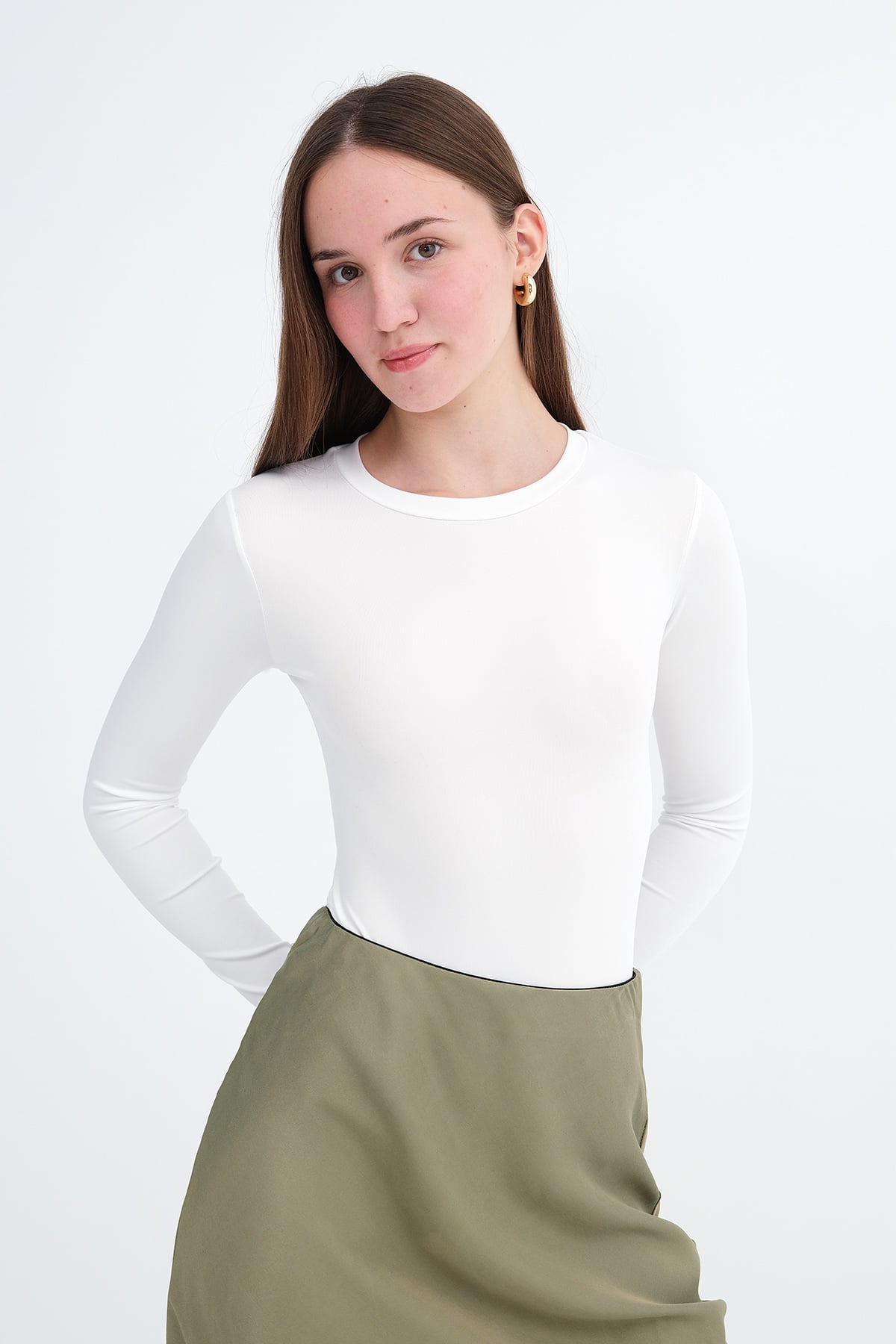 Ecru_Crew-Neck-Bodysuit-addax