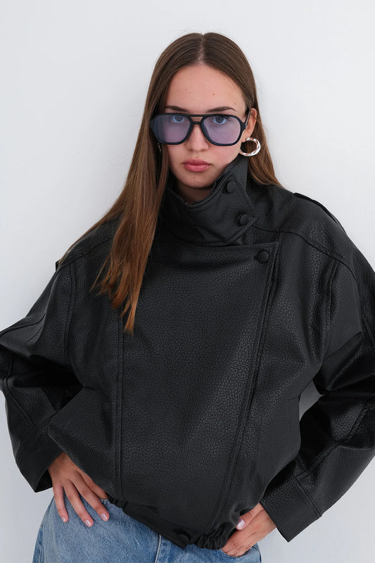 Black_Faux-Leather-Jacket-with-Stand-Up-Collar-addax