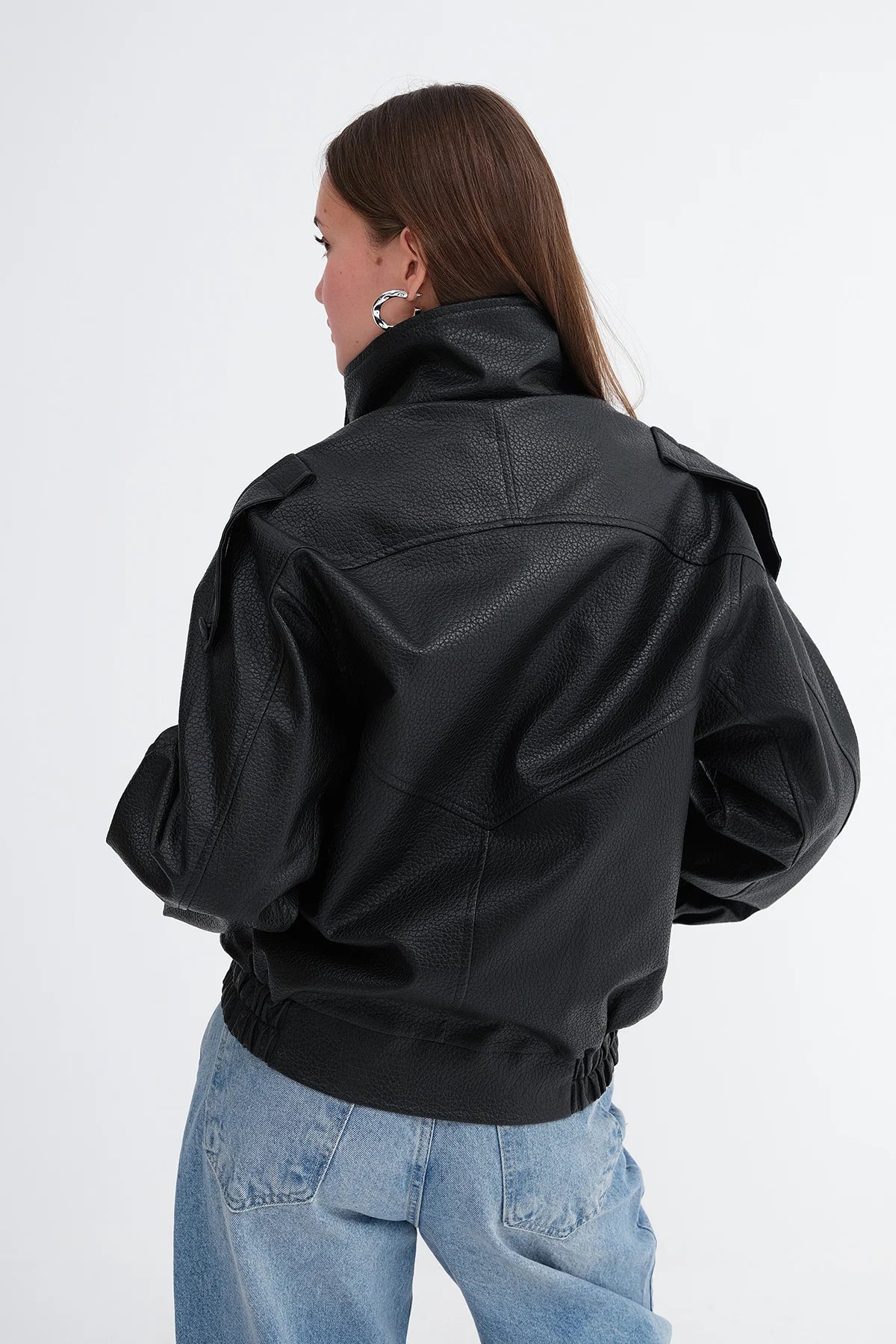 Black_Faux-Leather-Jacket-with-Stand-Up-Collar-addax
