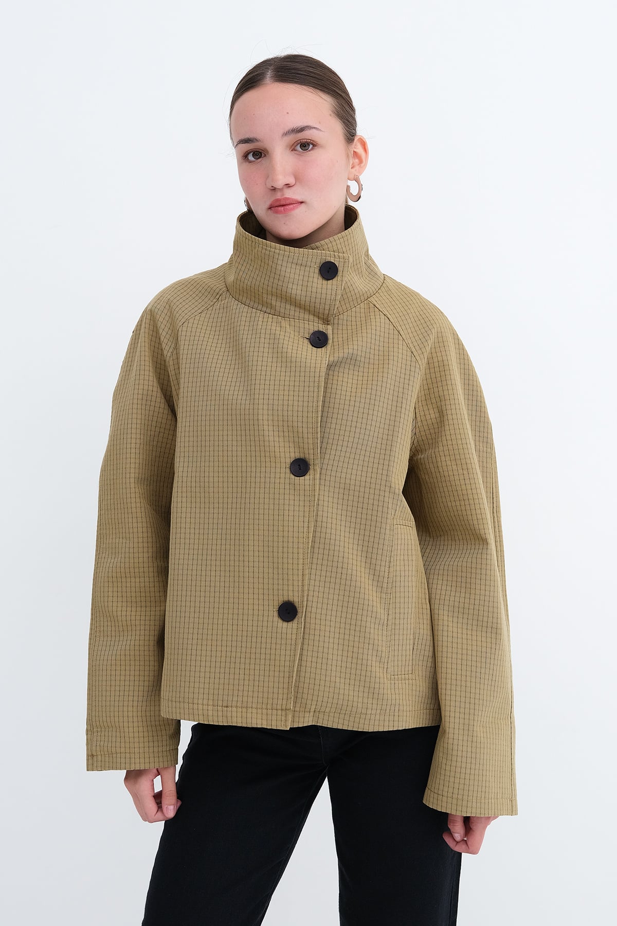Khaki_Checked-Trench-Coat-addax