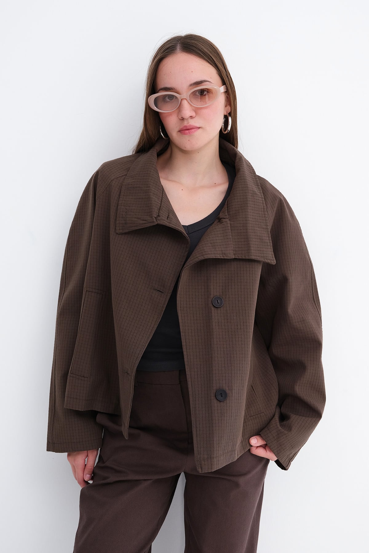 Brown_Checked-Trench-Coat-addax