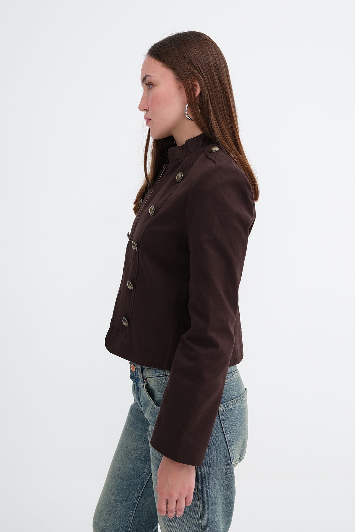 Brown_Padded-Shoulder-Buttoned-Jacket-addax