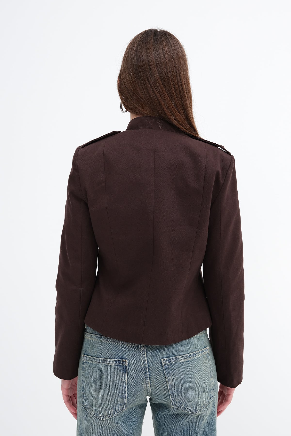 Brown_Padded-Shoulder-Buttoned-Jacket-addax