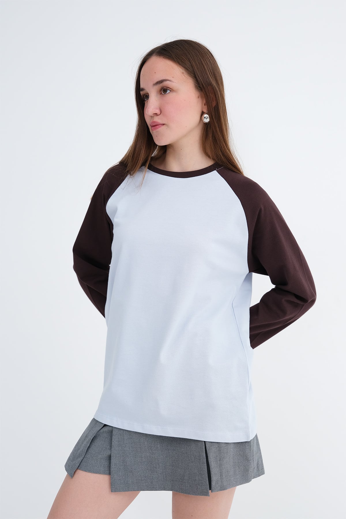 Blue-Brown_Long-Sleeve-T-Shirt-addax