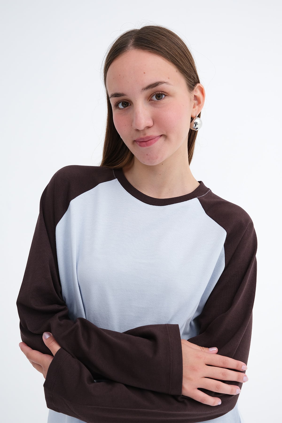 Blue-Brown_Long-Sleeve-T-Shirt-addax
