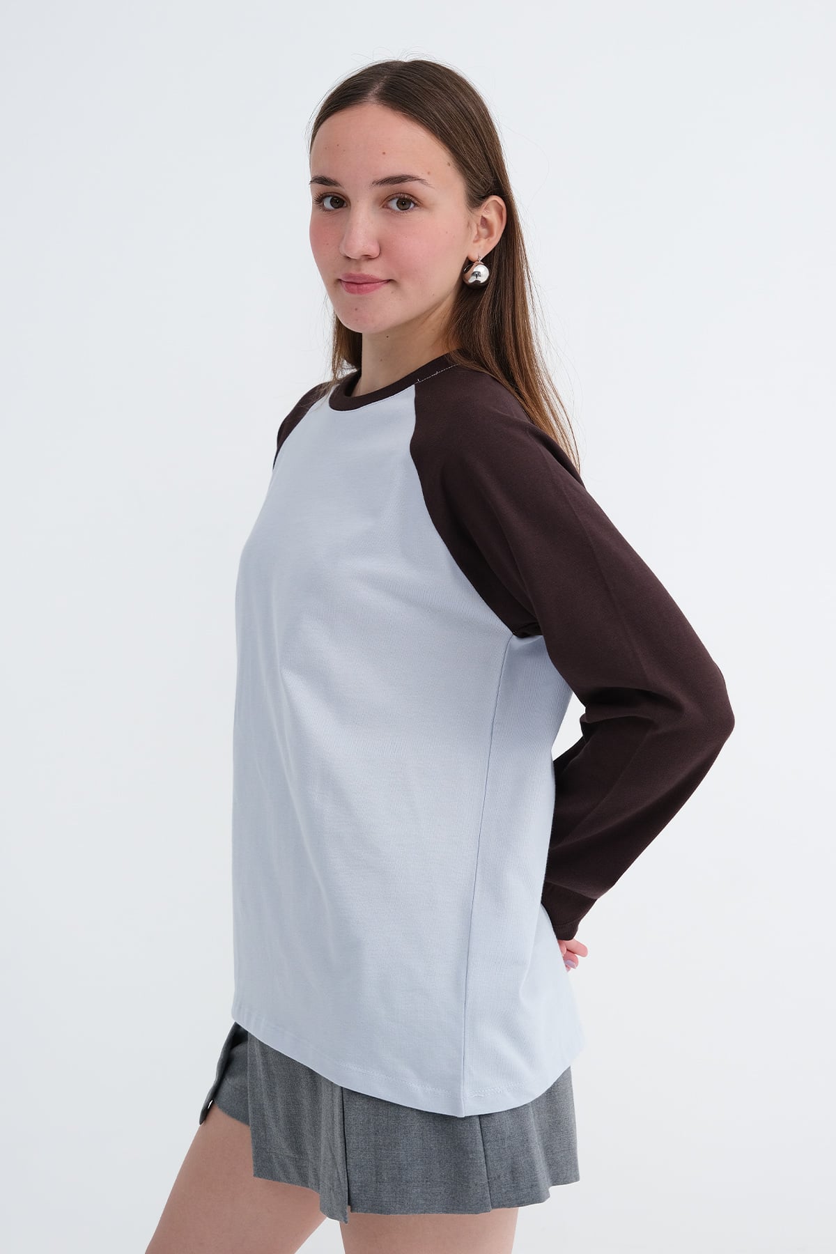 Blue-Brown_Long-Sleeve-T-Shirt-addax
