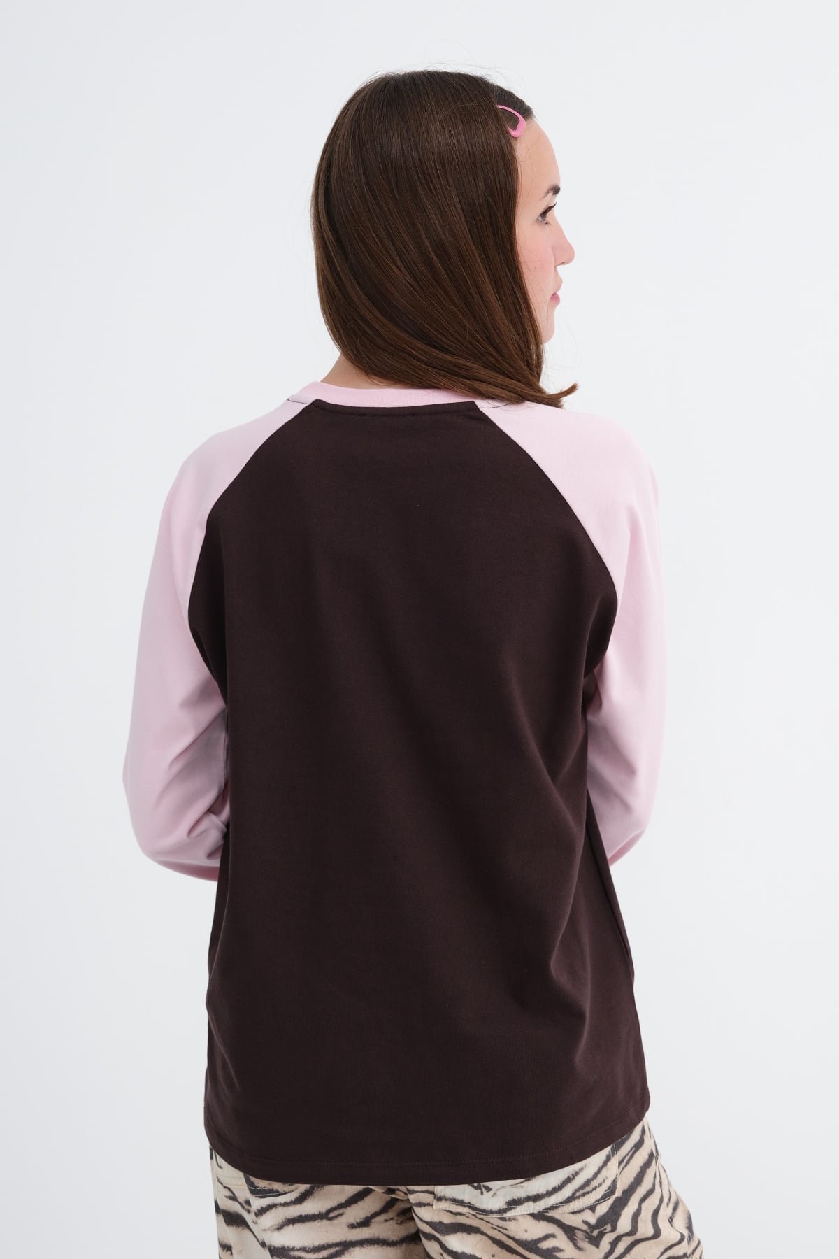 Brown-pink_Long-Sleeve-T-Shirt-addax