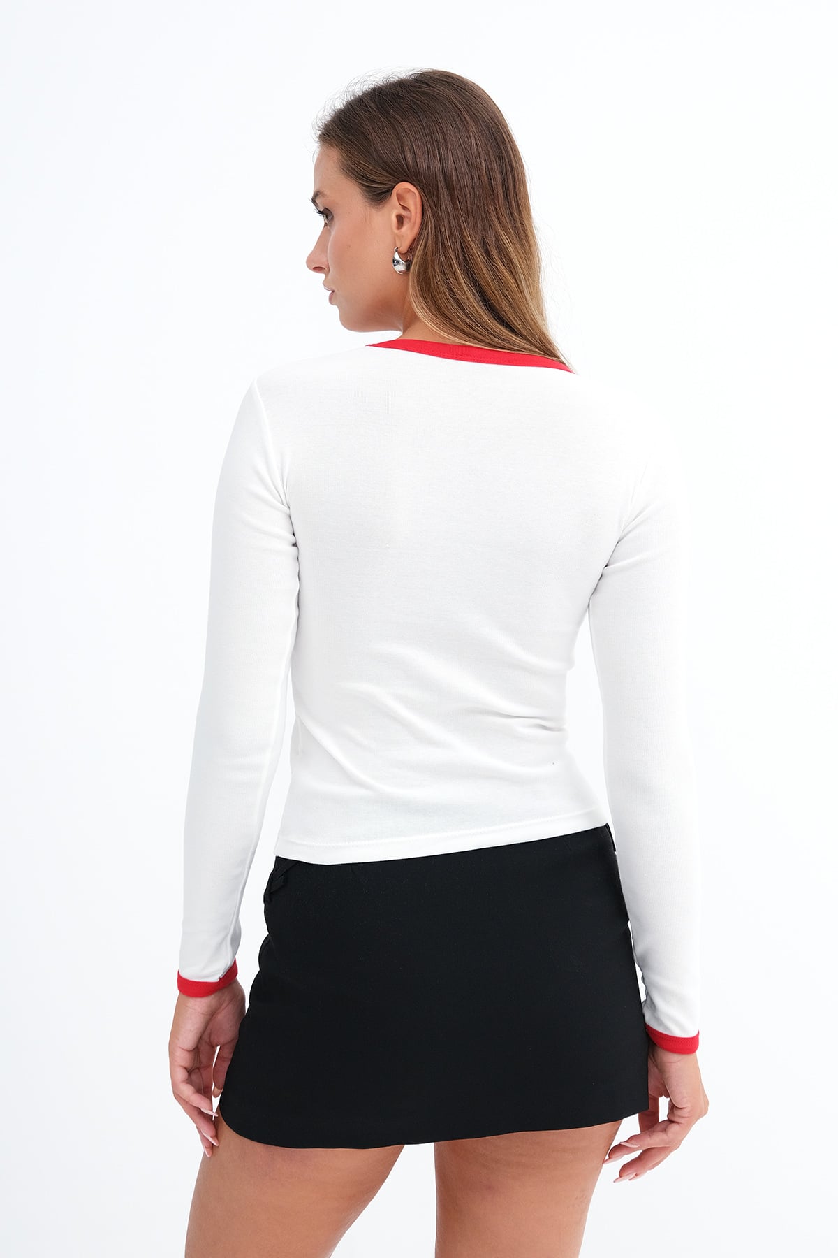 Ecru_Piped-Long-Sleeve-T-shirt-addax