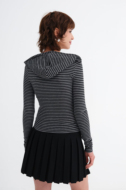 Charcoal---Grey_Hooded-Wrap-Neck-Blouse-addax