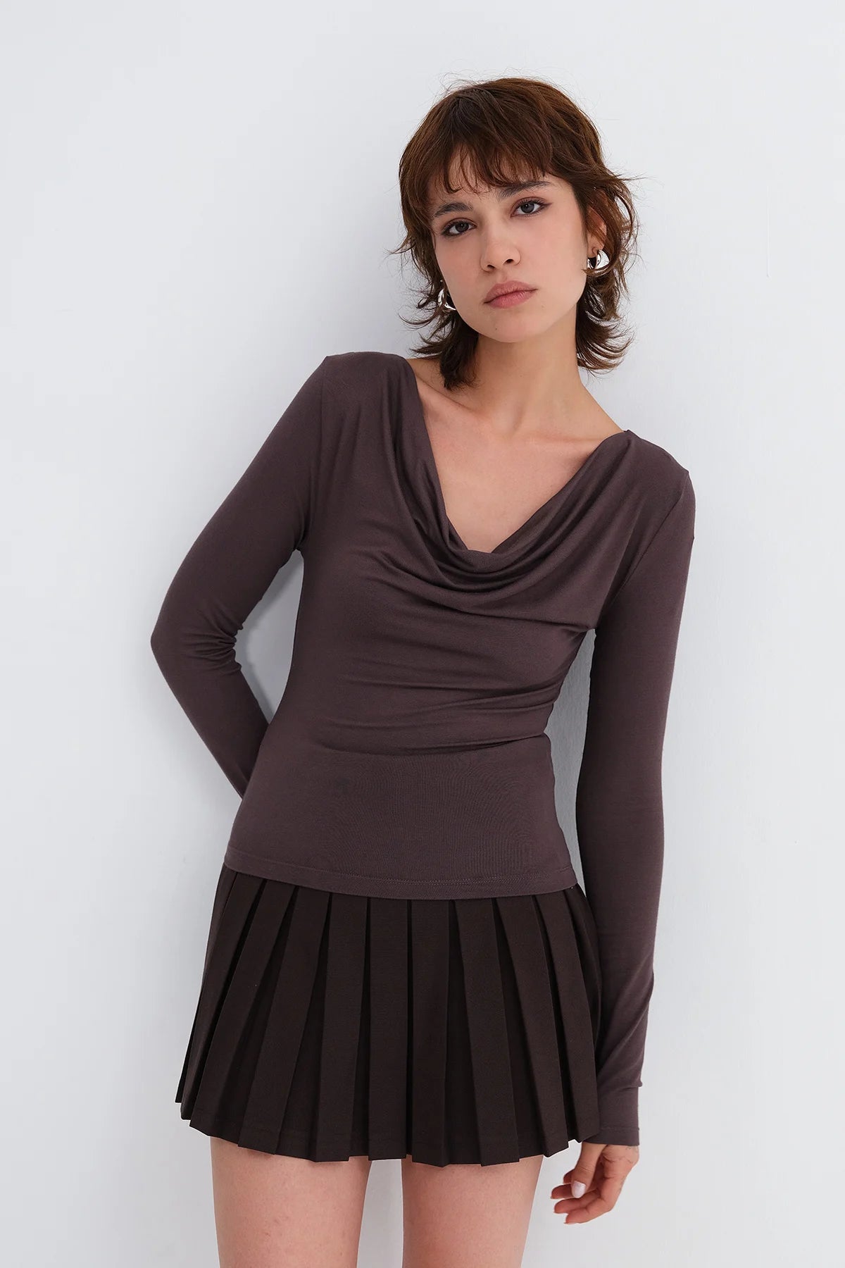 Boat Neck Blouse