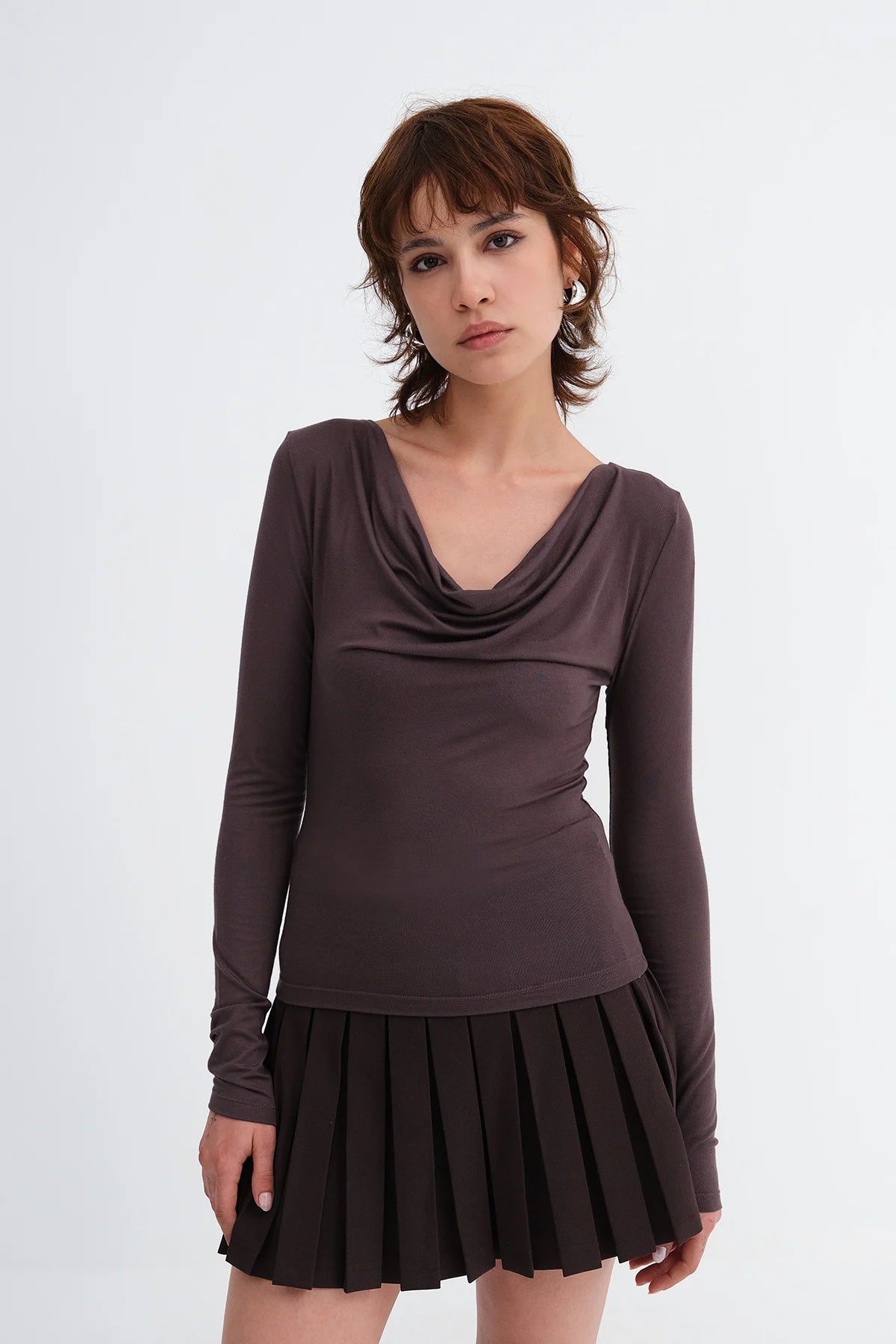 Boat Neck Blouse