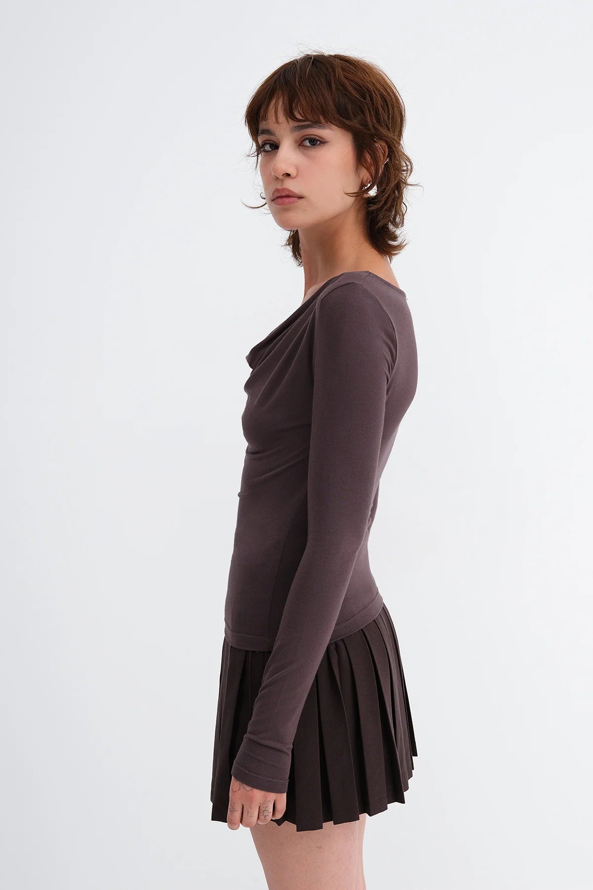 Boat Neck Blouse
