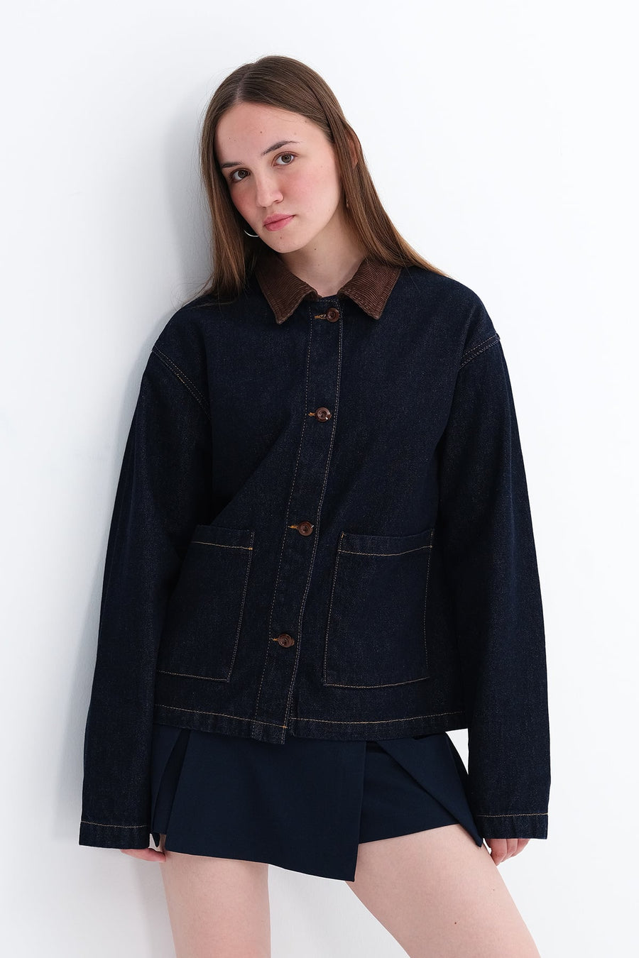 Night-Blue-Rins_Corduroy-Collar-Pocketed-Denim-Jacket-addax