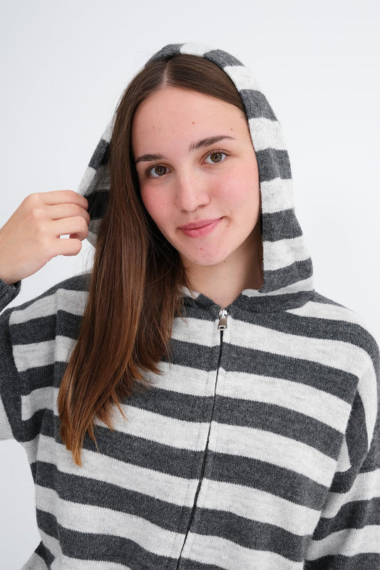 Charcoal---Grey_Striped-Knit-Cardigan-addax