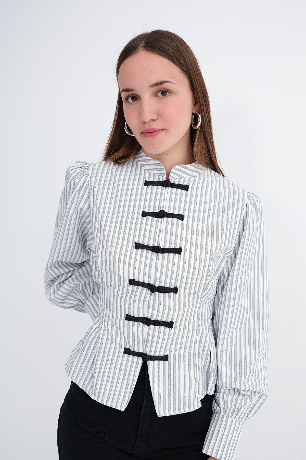 Ecru_Button-Detail-Striped-Shirt-addax
