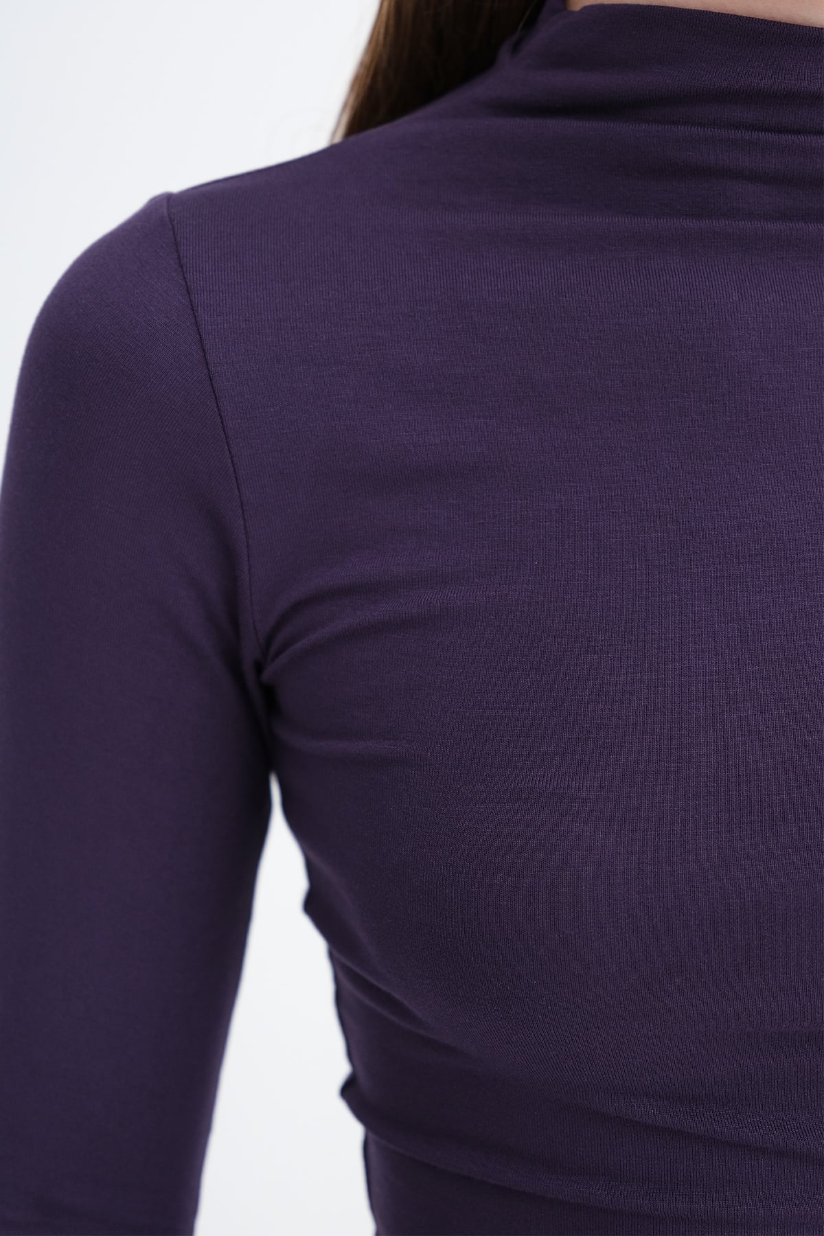 Purple_Basic-High-Neck-Blouse-addax