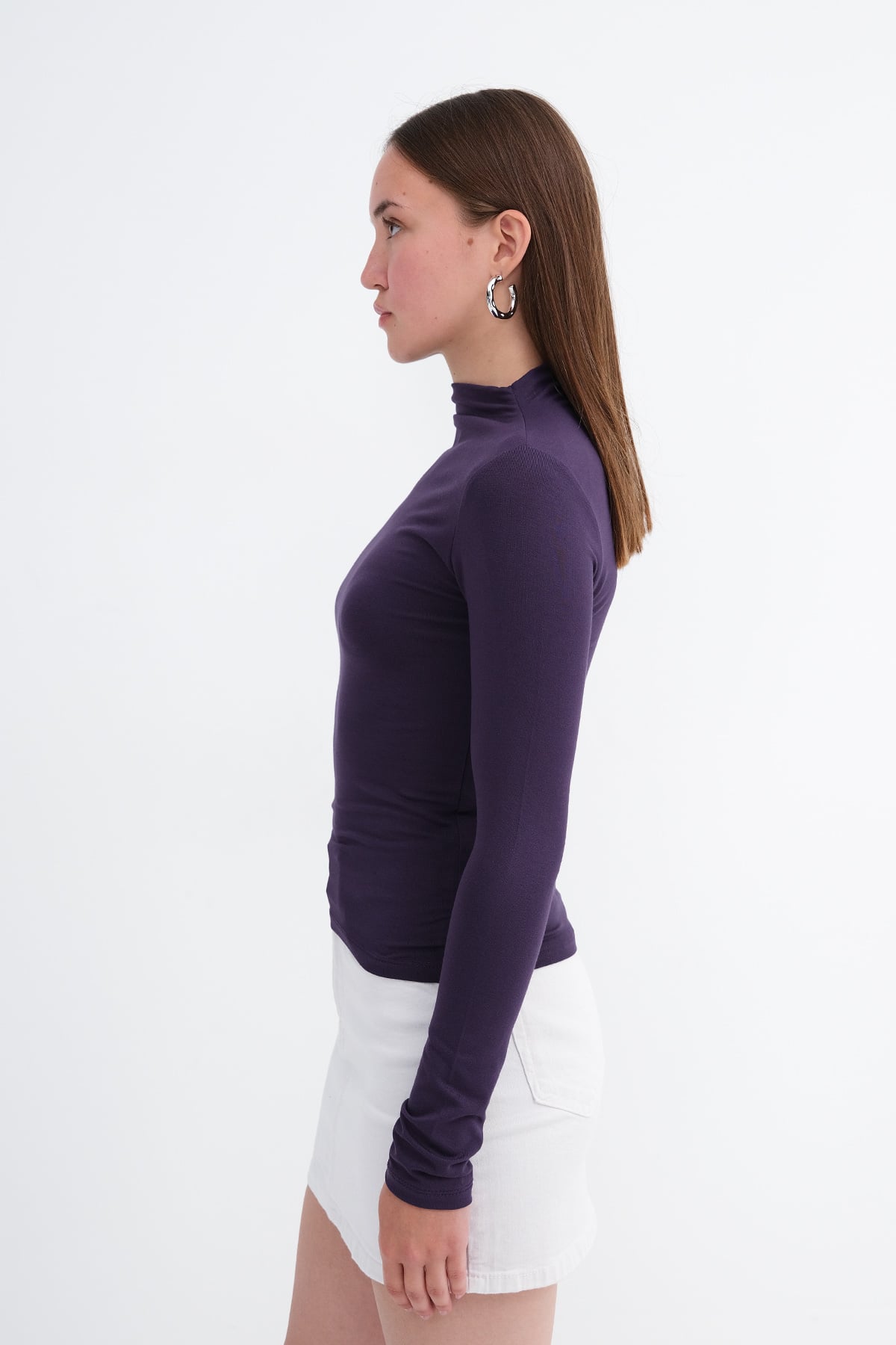 Purple_Basic-High-Neck-Blouse-addax