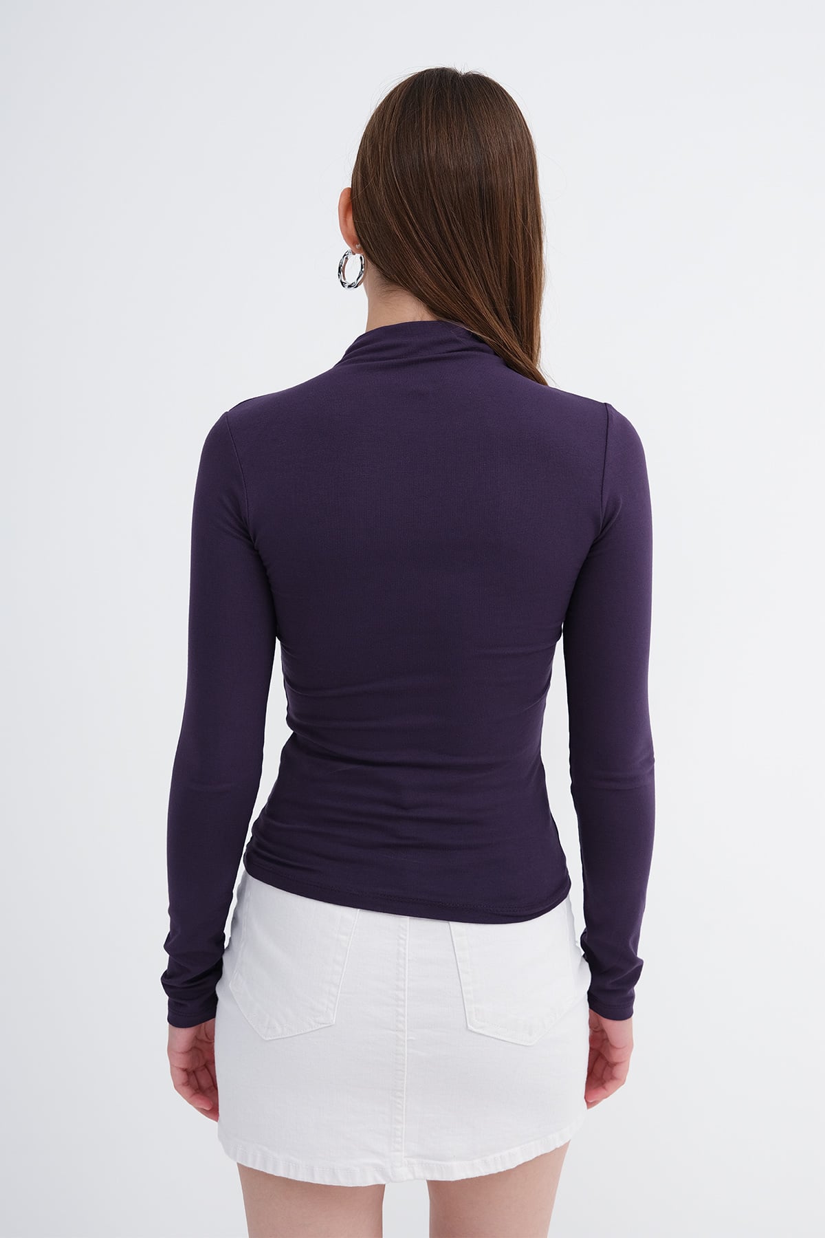 Purple_Basic-High-Neck-Blouse-addax