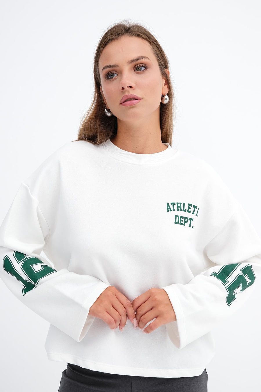 Ecru_Printed-Sweatshirt-addax