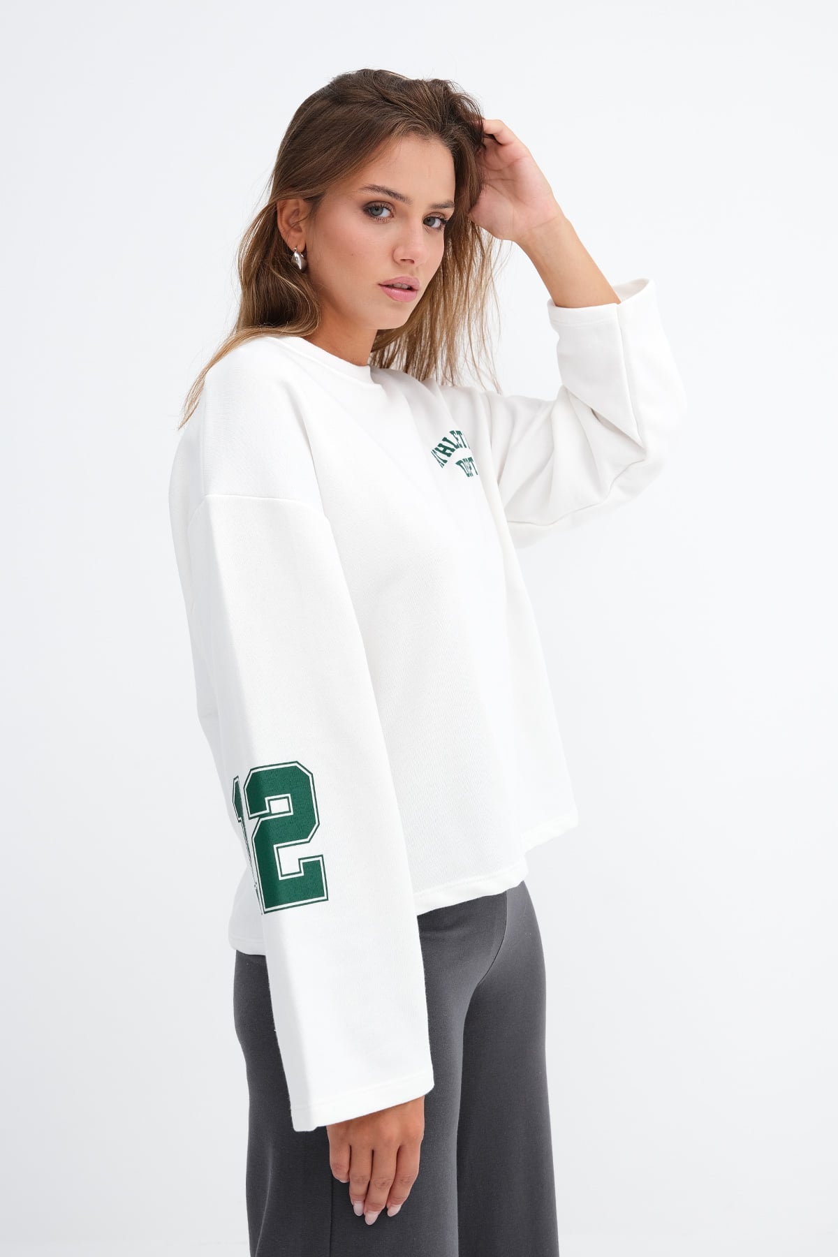 Ecru_Printed-Sweatshirt-addax