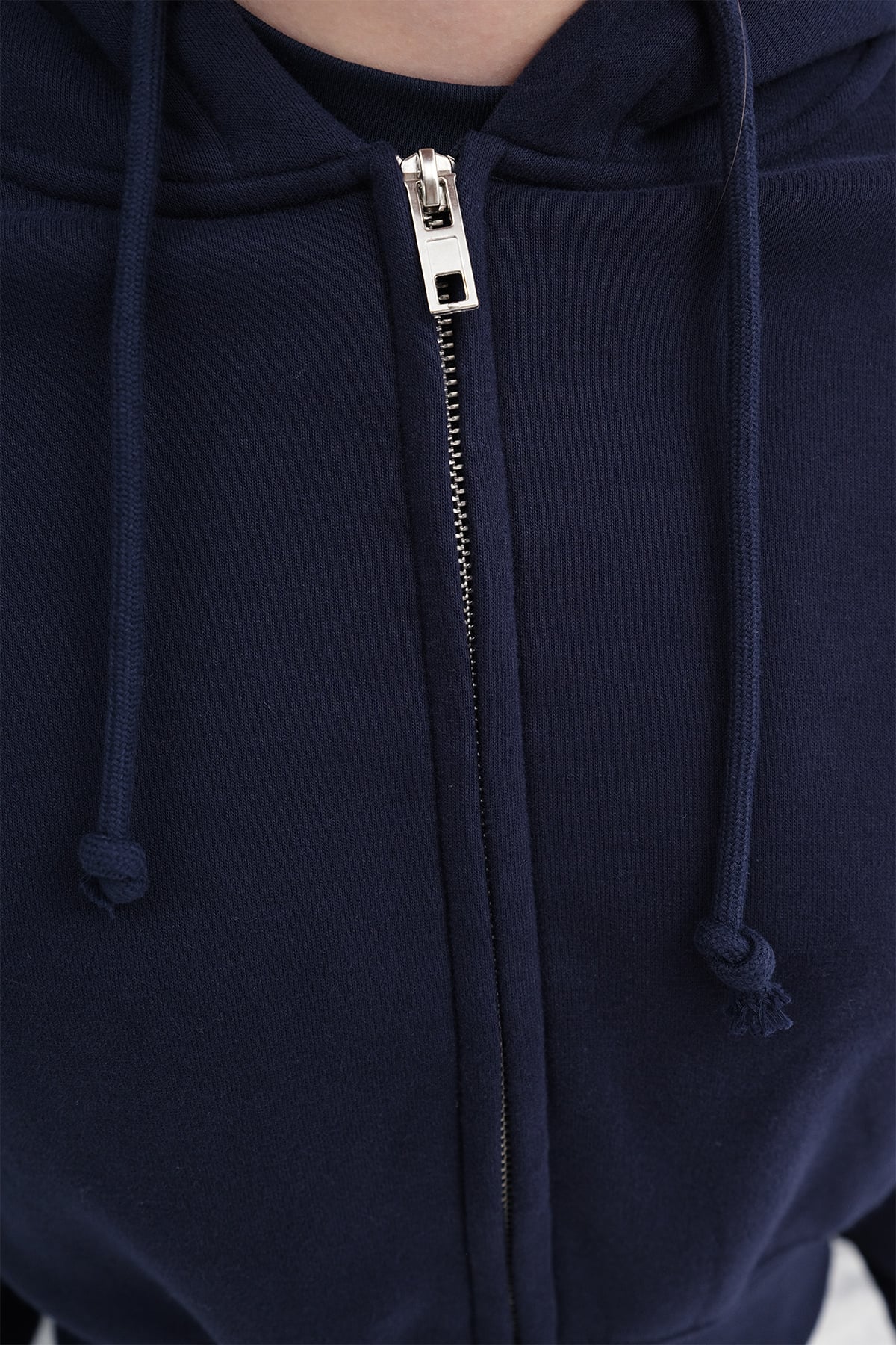 Dark-Night-Blue_Hooded-Brushed-Sweatshirt-addax