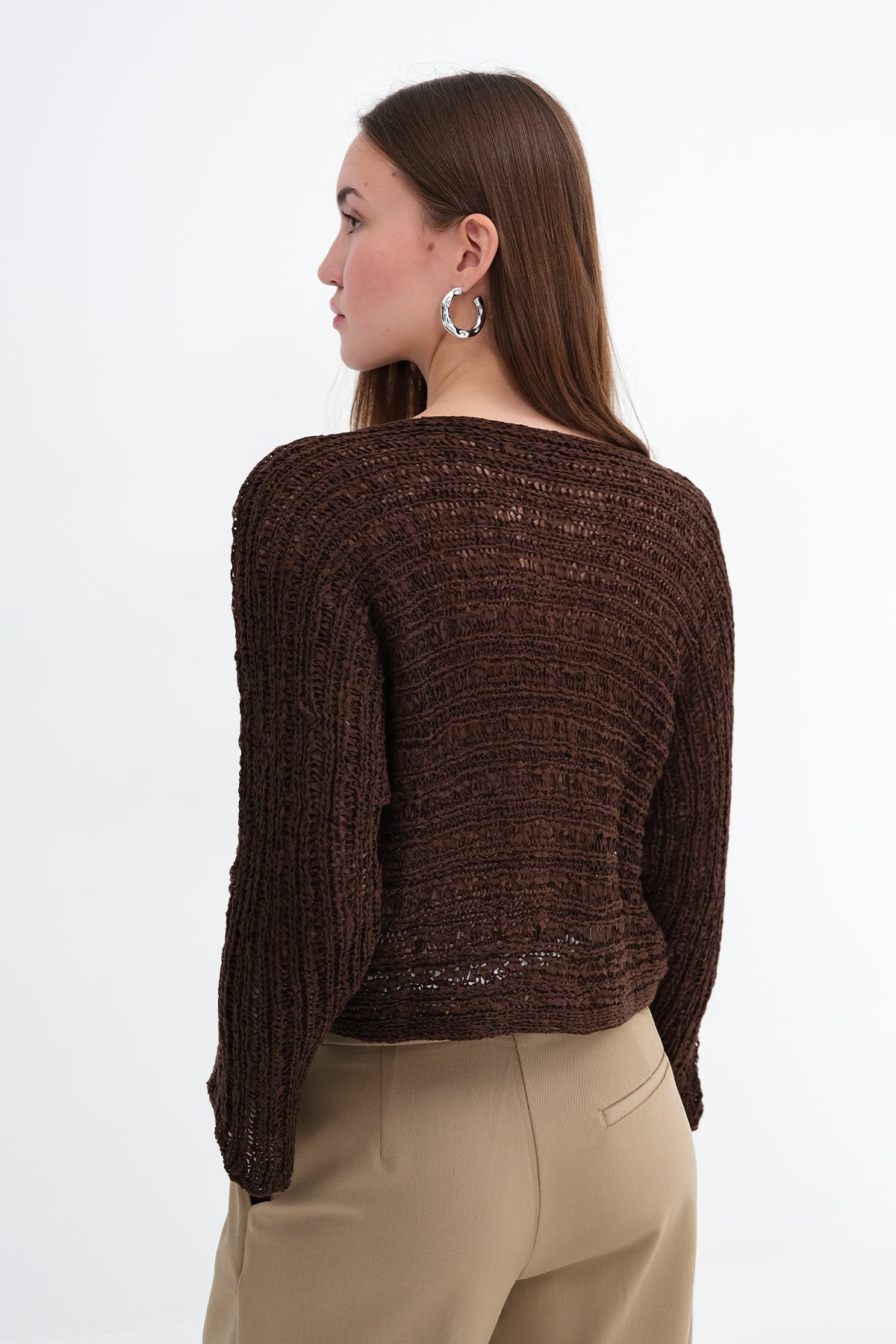 Brown_Crew-Neck-Openwork-Knit-Top-addax
