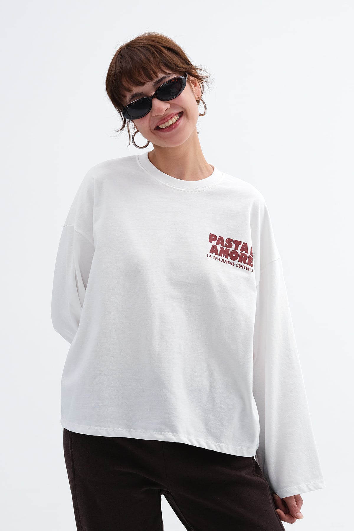 Ecru_Printed-Long-Sleeve-T-shirt-addax