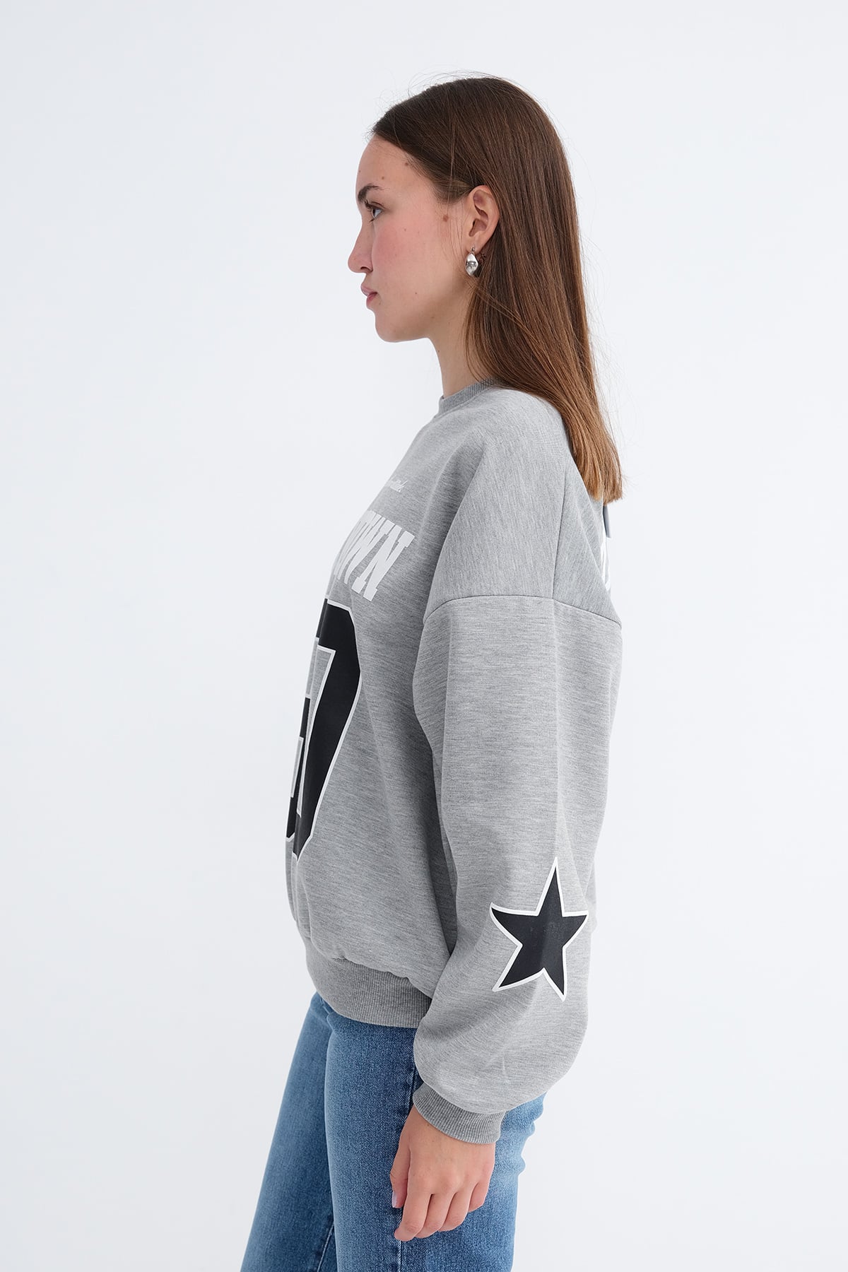 Grey-Melange_Printed-Sweatshirt-addax
