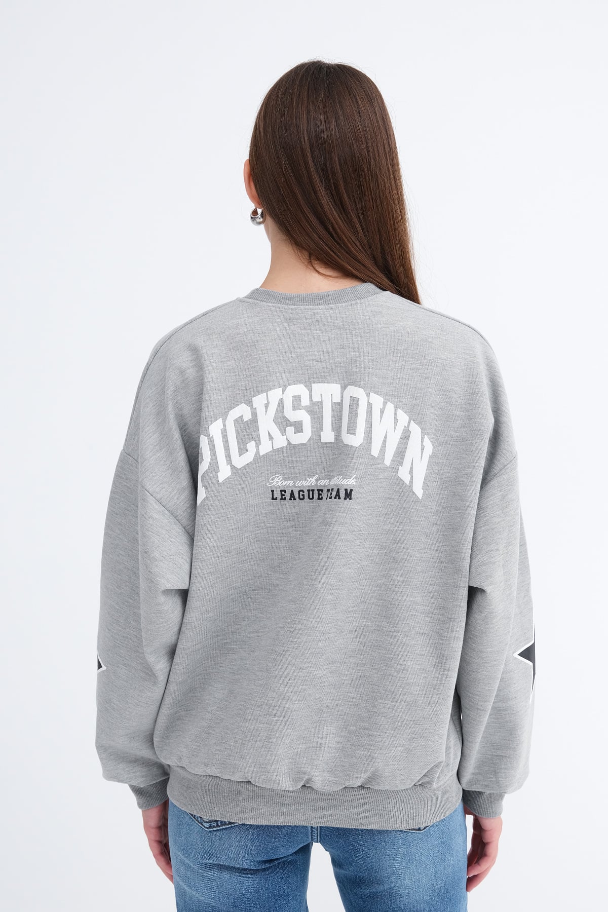 Grey-Melange_Printed-Sweatshirt-addax