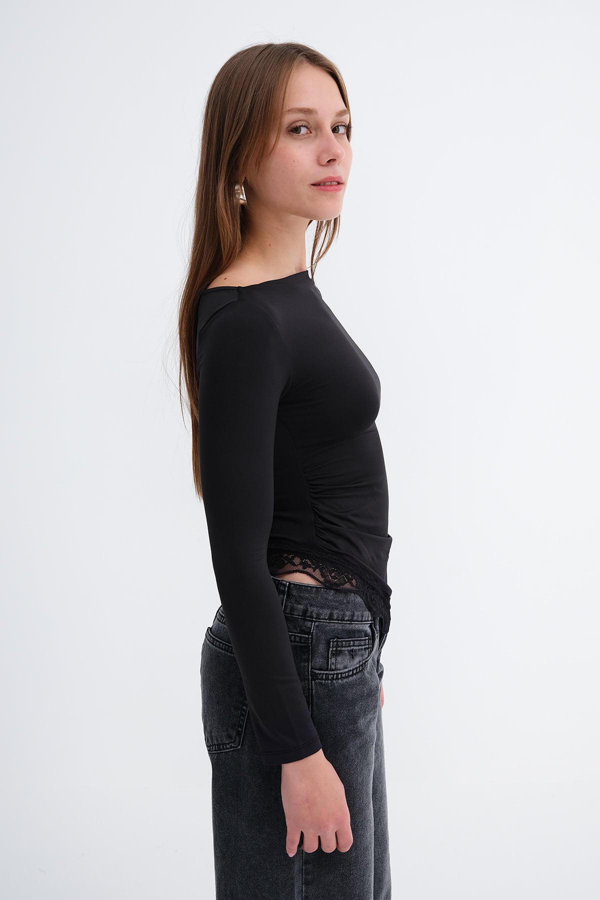 Black_Asymmetric-Cut-Blouse-addax
