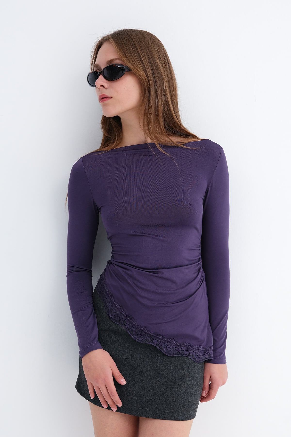 Purple_Asymmetric-Cut-Blouse-addax