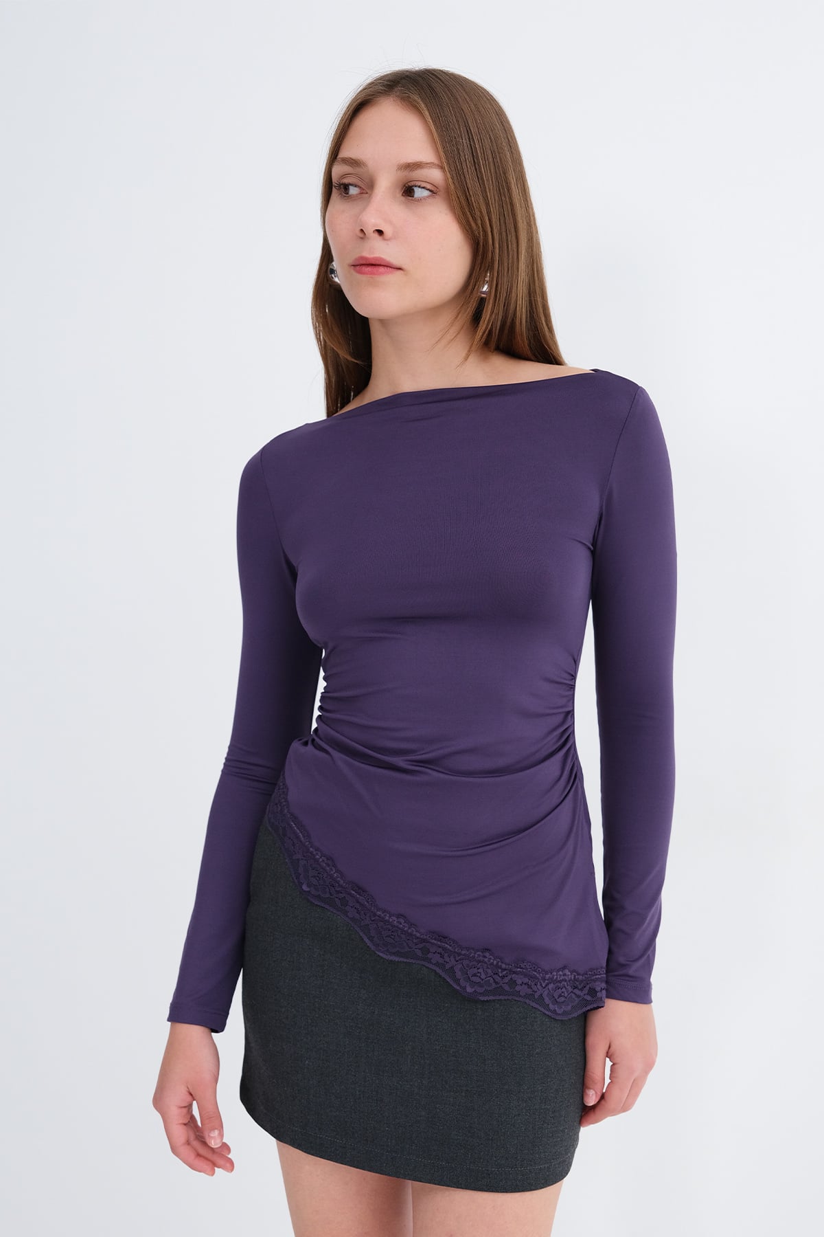 Purple_Asymmetric-Cut-Blouse-addax