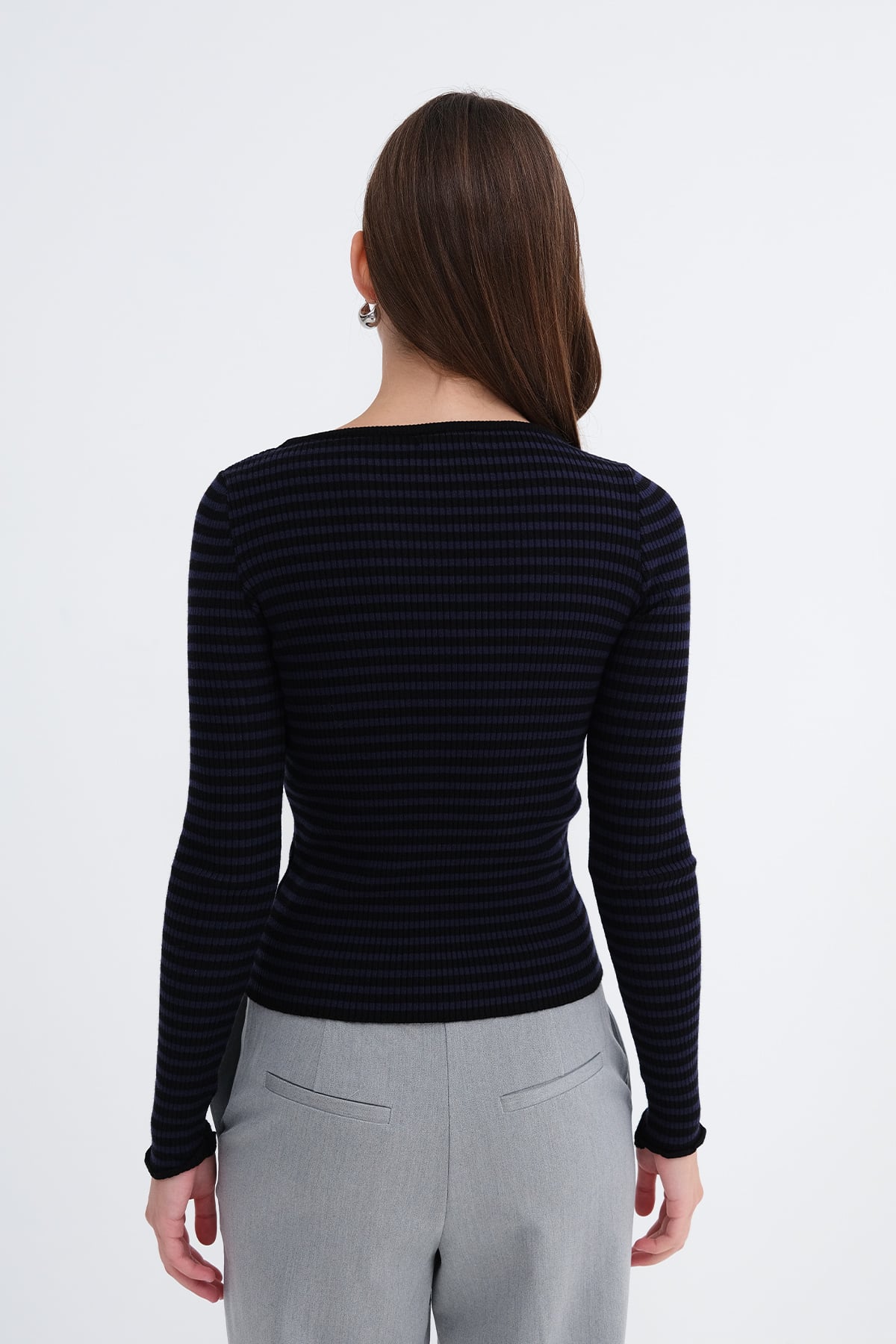 Royal-Blue-Black_Striped-Knit-Sweater-addax
