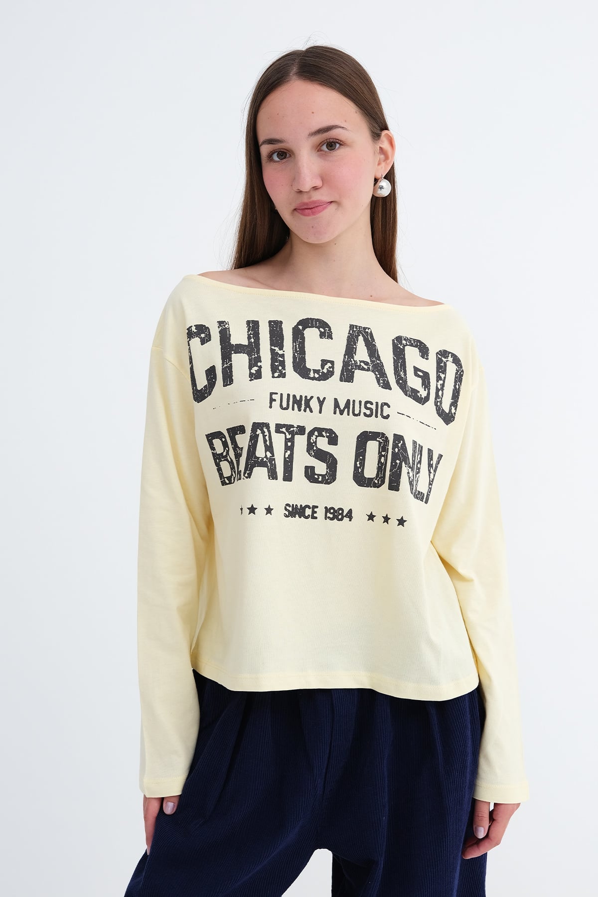 Yellow_Printed-Long-Sleeve-T-Shirt-addax